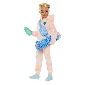 Barbie  Équipe de Rêve  Poupée  Ken. 9 Accessoires