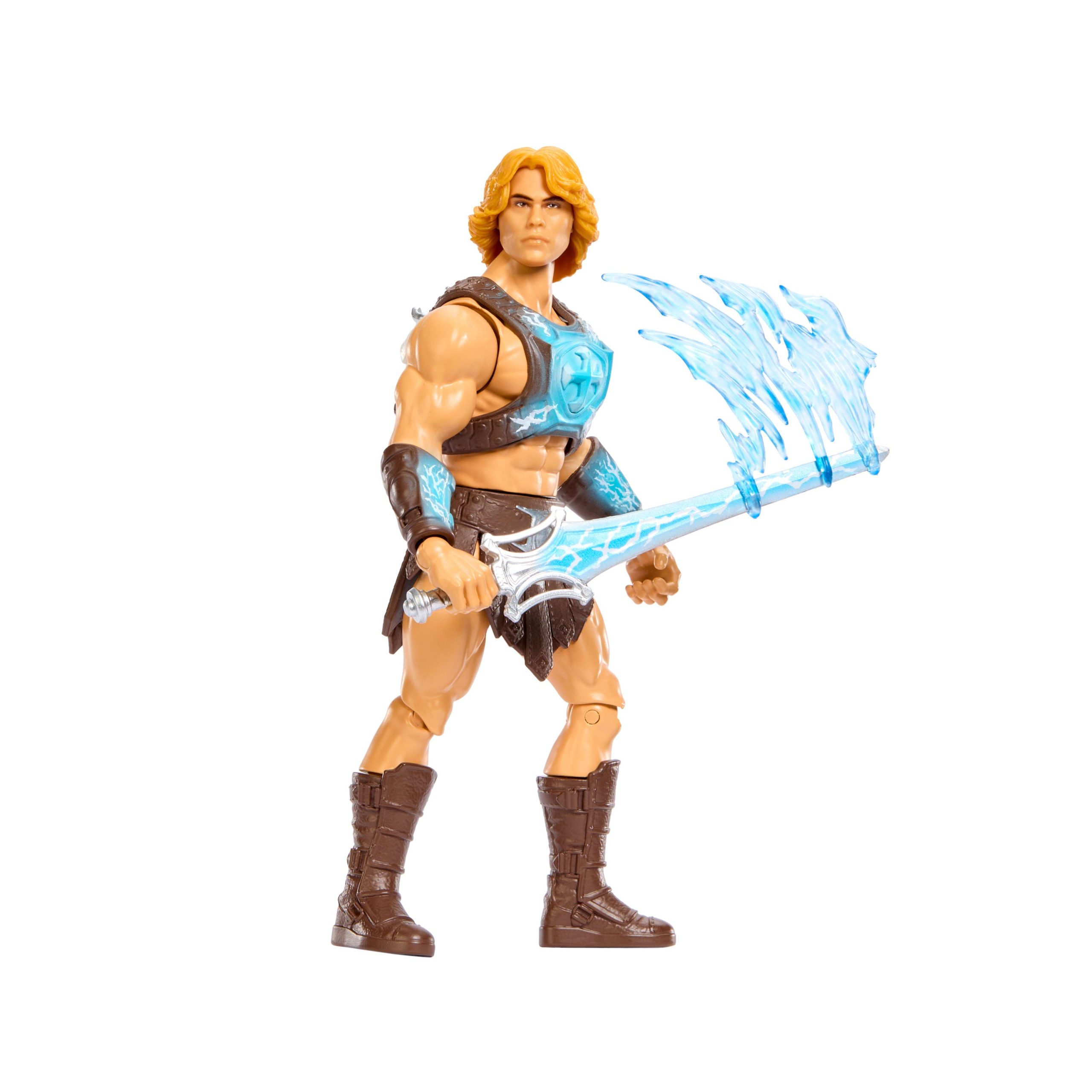 Masters Of The Universe He-Man Power Sword Slash Feature Figure Toy. 5.5 Inch Twist & Release Action - Image 5