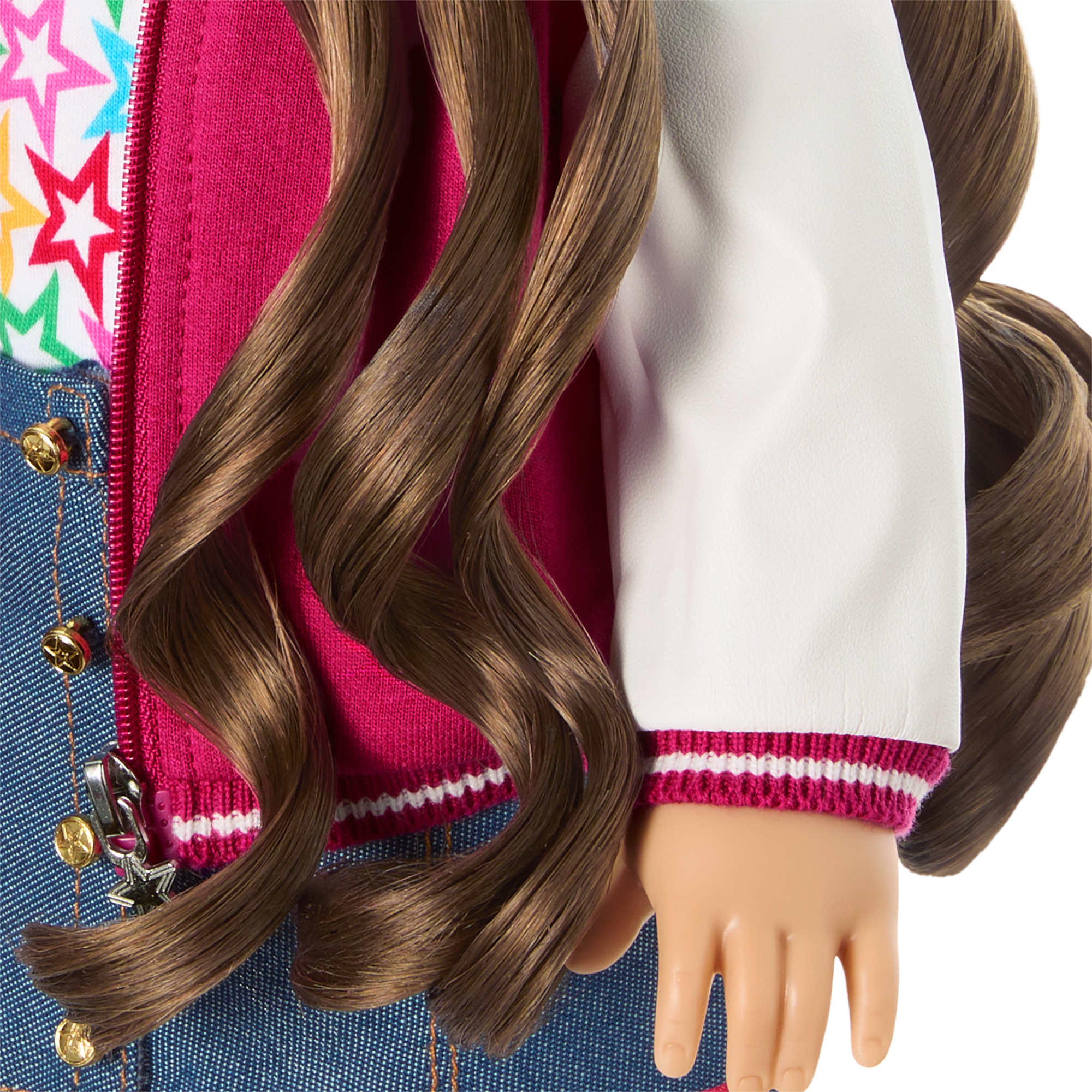 Truly Me™ 18-inch Doll #126 with wavy brown hair - Image 6