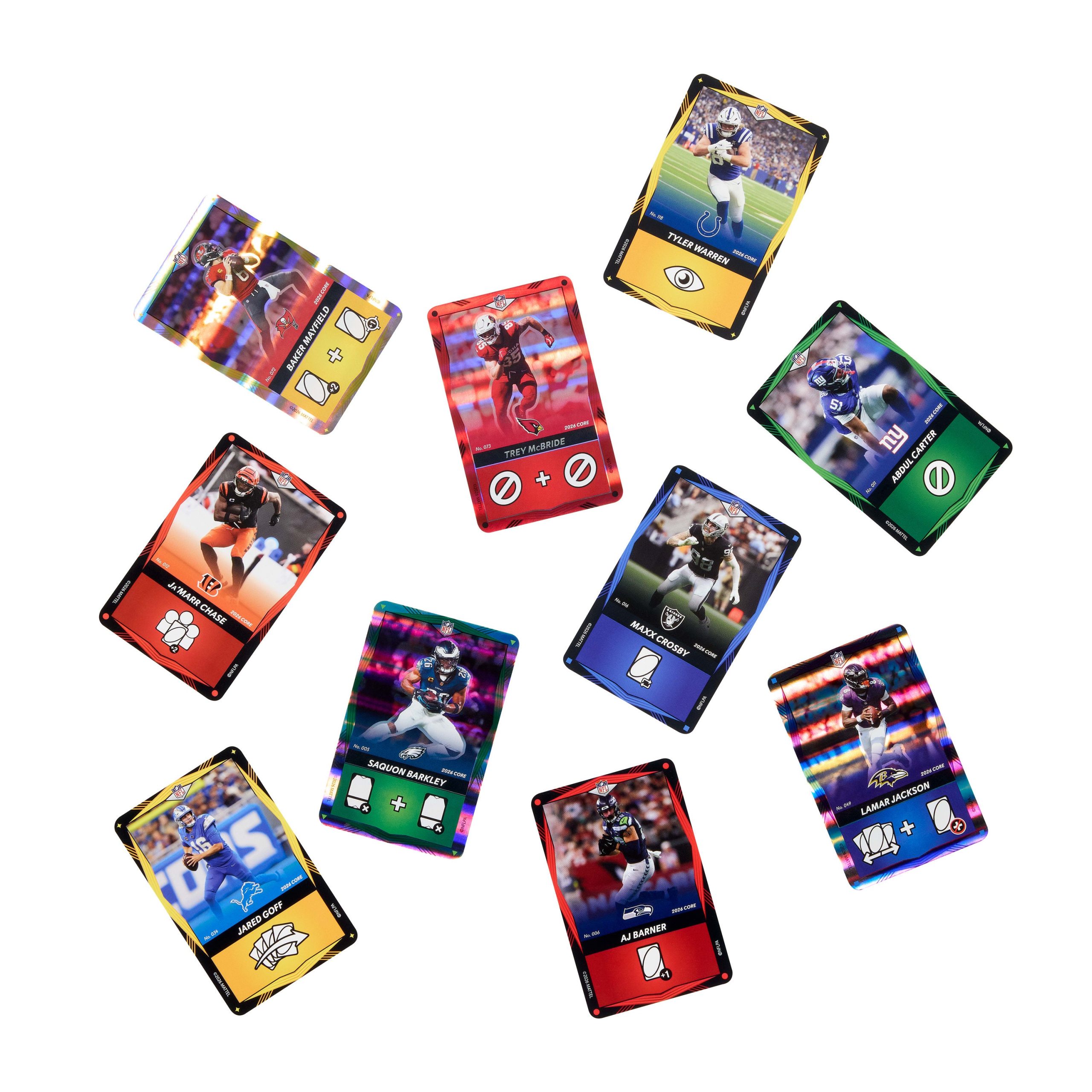 UNO Elite NFL 2026 Core Edition Booster Set For Kids. Fans. Adults & Family Night - Image 2