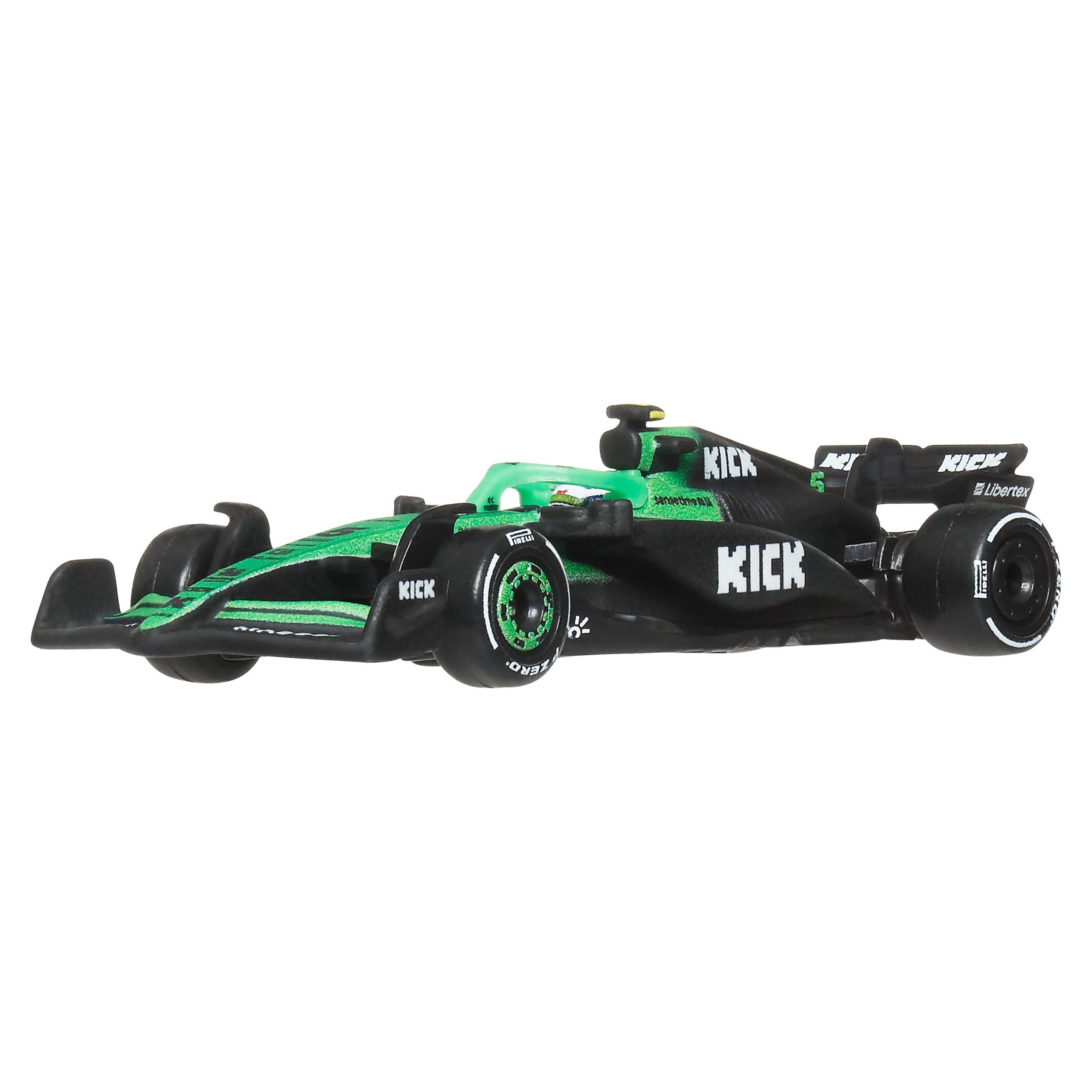 Hot Wheels Premium Kick Sauber F1 Team 2-Pack Of 1:64 Scale Racecars: Hulkenberg & Bortoleto - Image 2