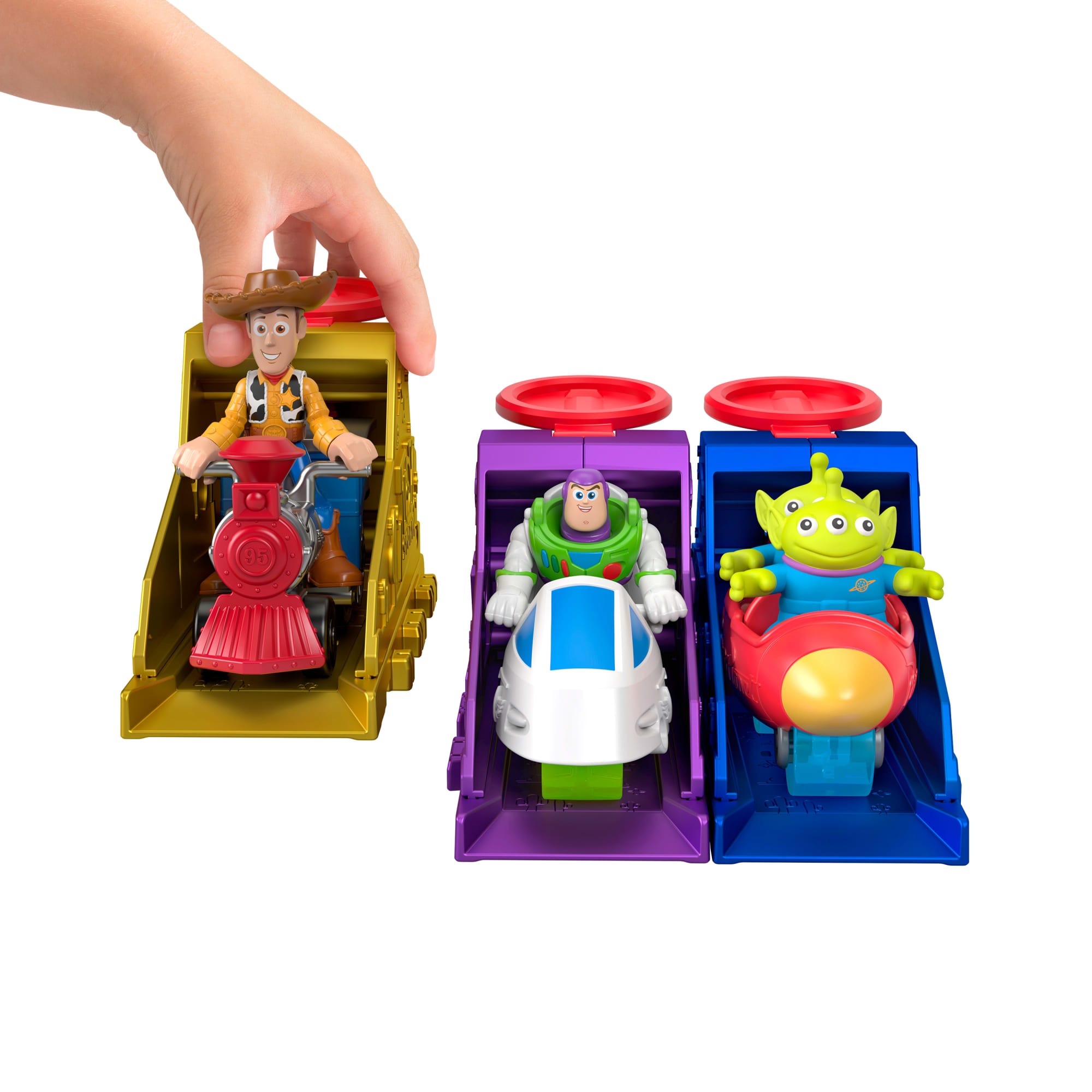 Imaginext Project Target Figura de Ação Imaginext Toy Story Lançador de Impacto Secreto - Image 2