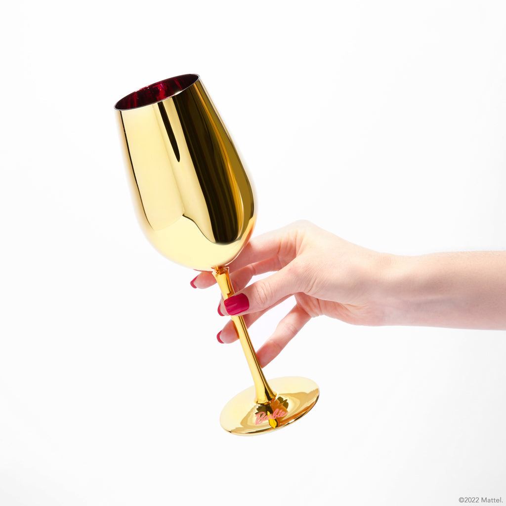 Barbie™ X Dragon Glassware® Dreamhouse™ Wine Glasses - Image 8