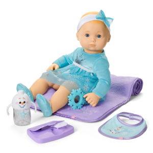 Disney Frozen Elsa Cuddle & Care Set with Bitty Baby® Doll by American Girl®