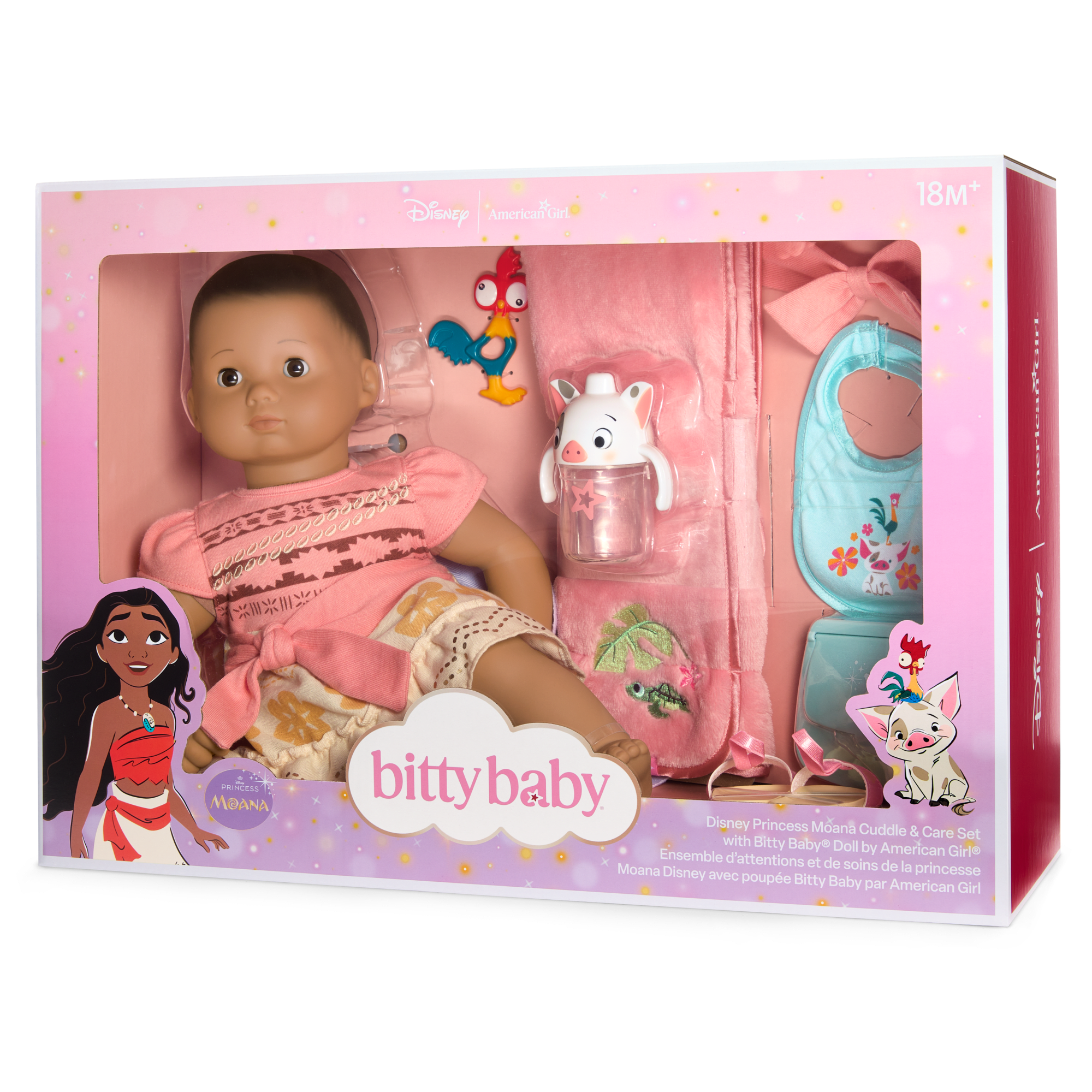 Disney Princess Moana Cuddle & Care Set with Bitty Baby® Doll by American Girl® - Image 12