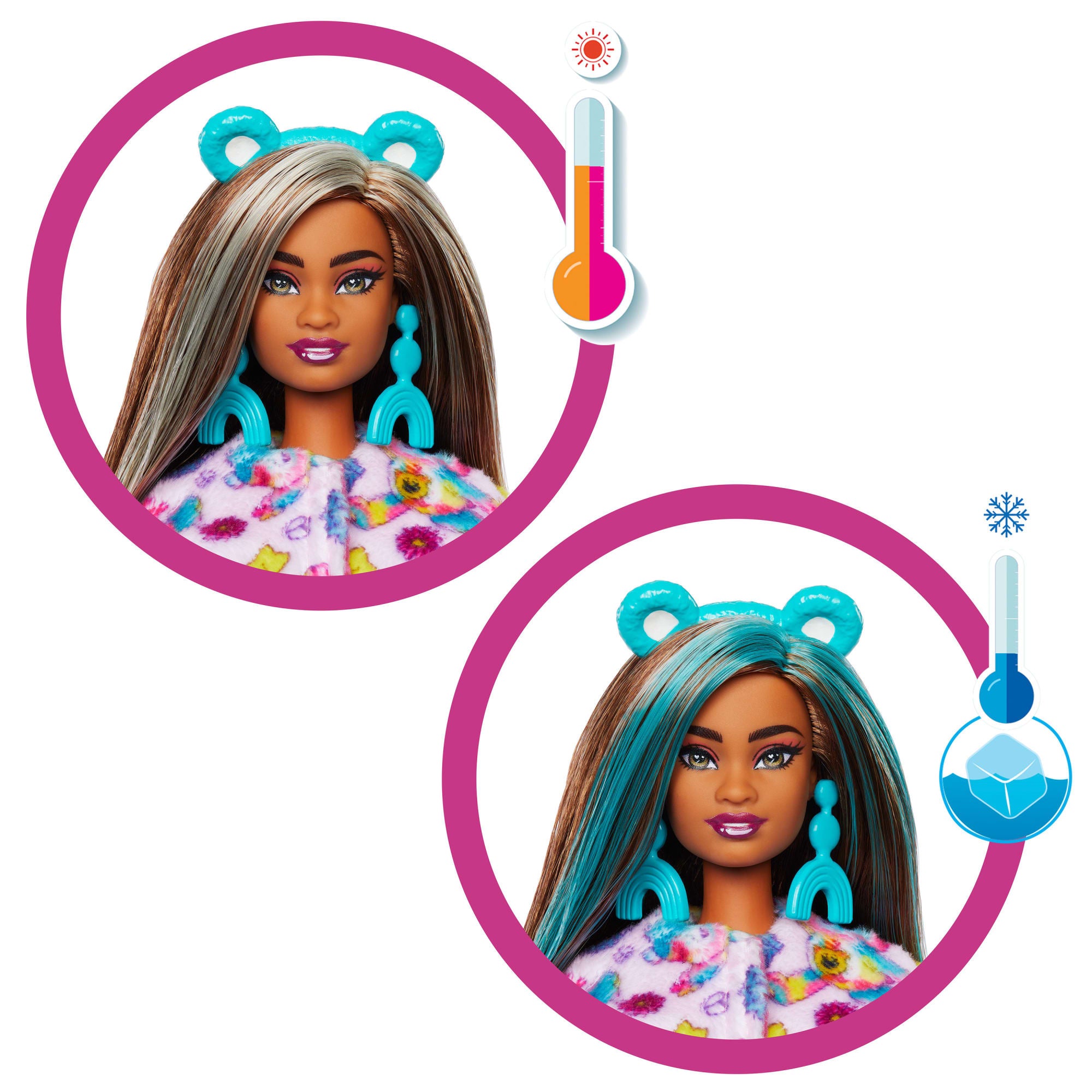 Barbie Cutie Reveal Muñeca Ositos Cariñositos Oso de las Buenas Vibras - Image 3