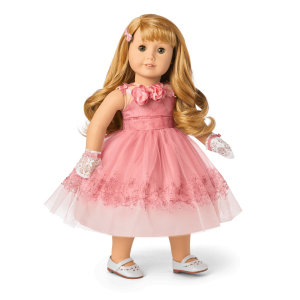 Maryellen's™ Pretty Pink Dress for 18-inch Dolls (Historical Characters)