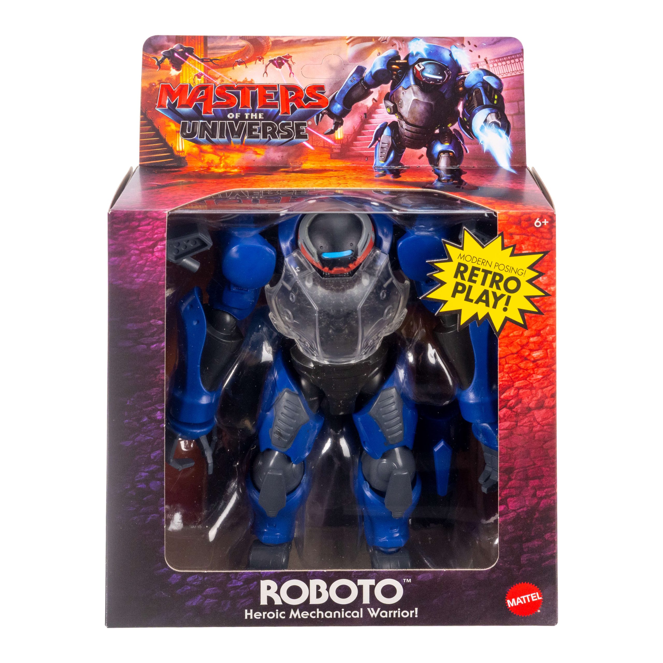Masters Of The Universe 2026 Movie Origins Deluxe Roboto Action Figure Toy. Mechanical Warrior - Image 2