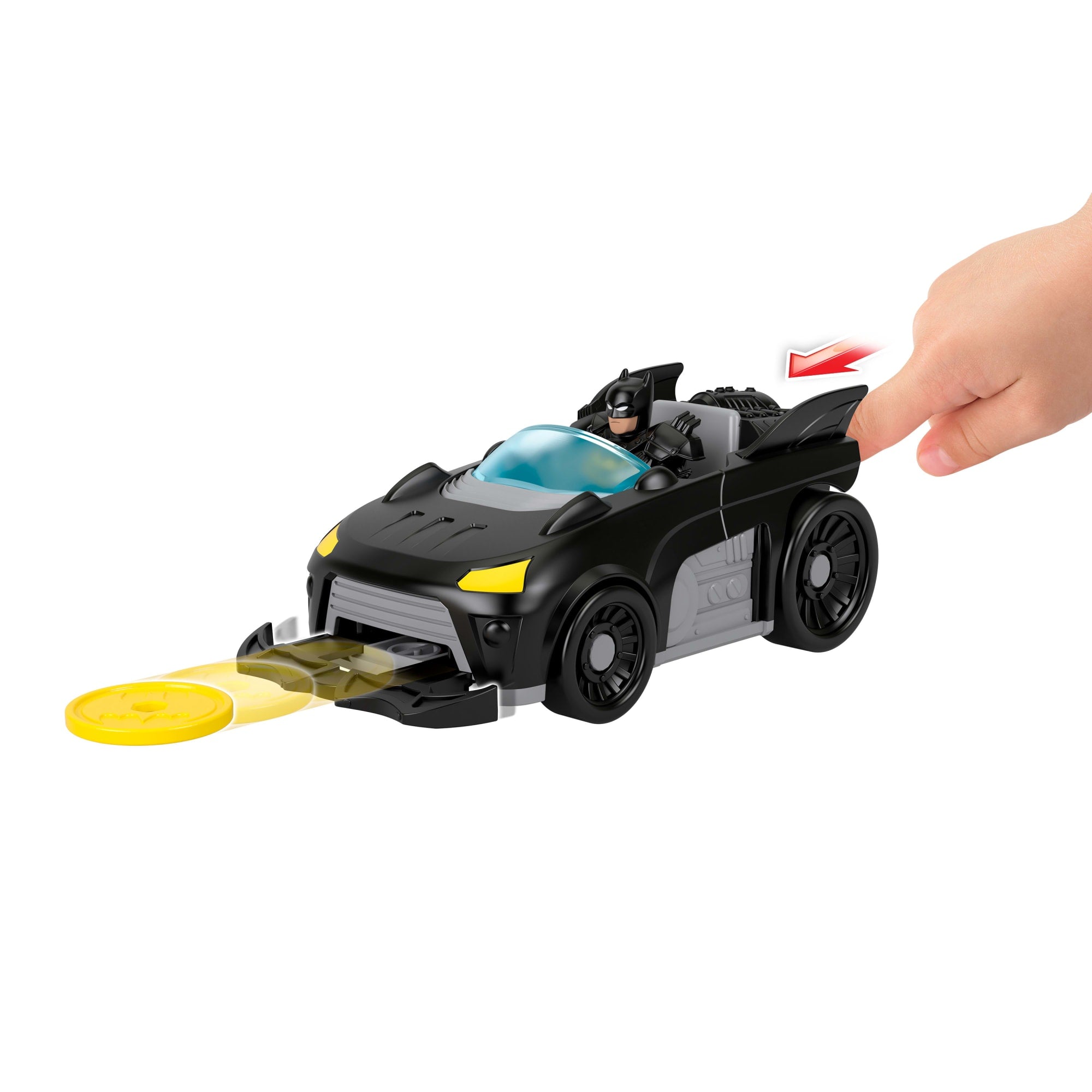 Imaginext DC Super Friends Figura de Ação Batman e Veículo - Image 3