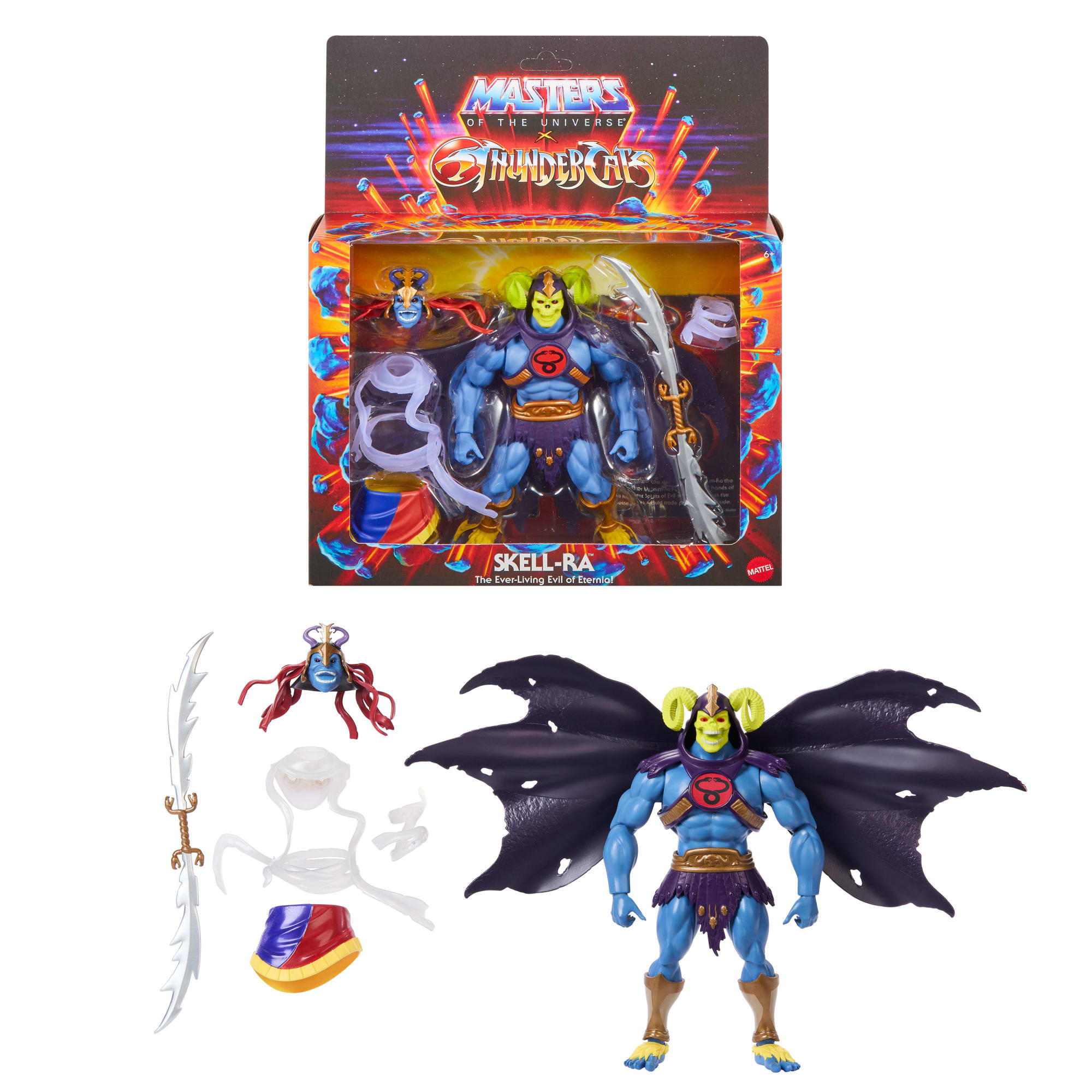 Masters of the Universe Origins x ThunderCats Skell-Ra Action Figure - Image 6