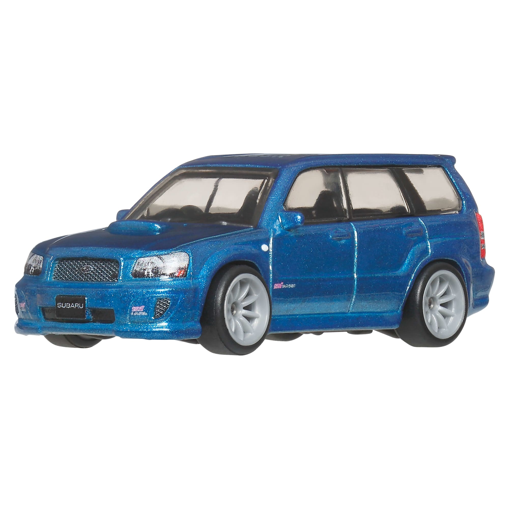 Hot Wheels Premium Car Culture 2-Pack - 2005 Mitsubishi Lancer Evolution IX Wagon / Remorque & 2004 Subaru Forester STI - Image 6