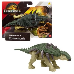 Jurassic World Rebirth Frenzy Pack Dinosaur Action Figure Toys. Posable. Physical & Digital Play