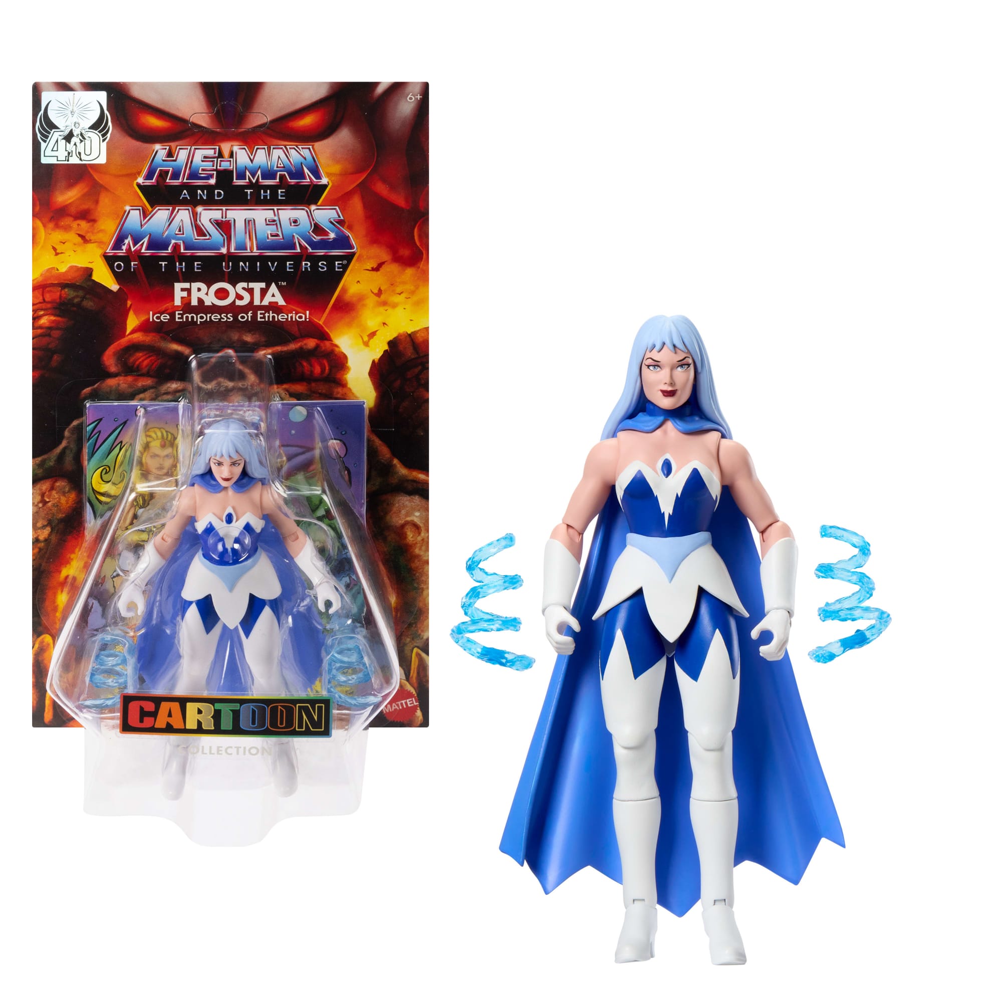 Masters of the Universe Origins Cartoon Collection Frosta Action Figure - Image 6