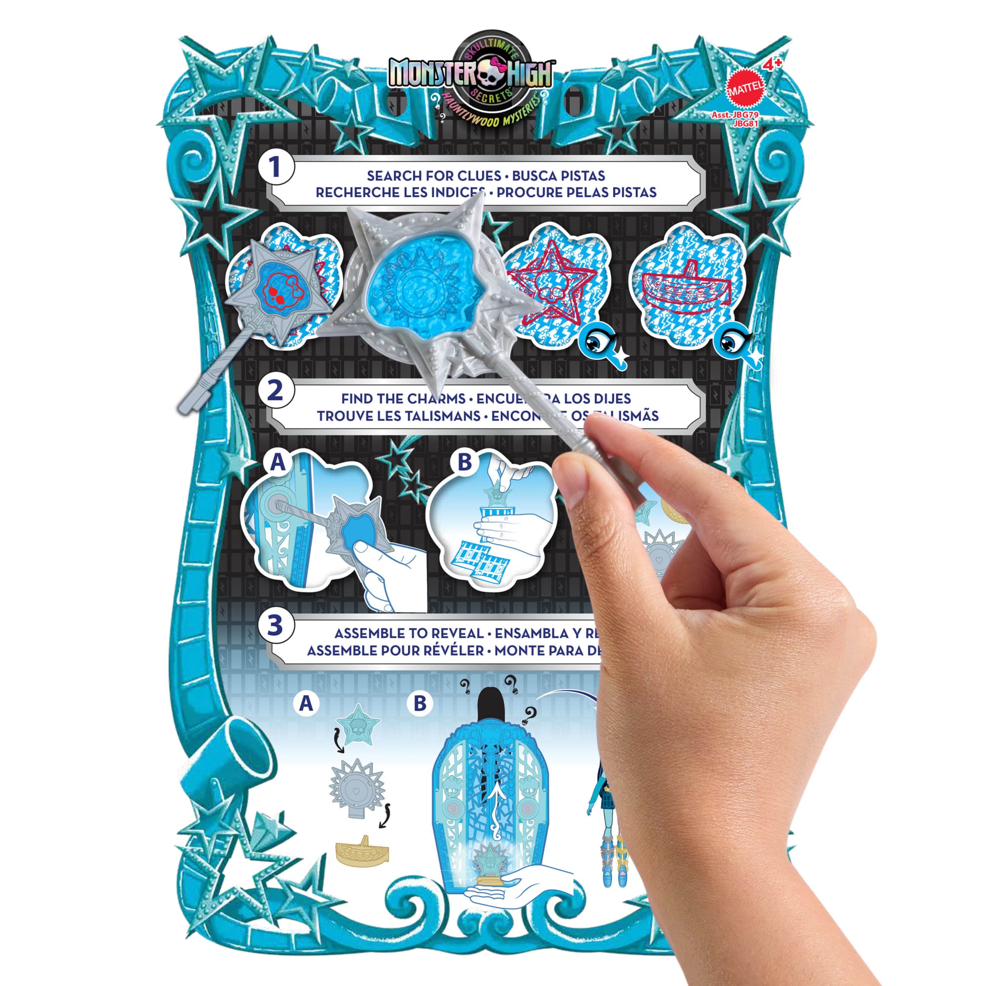 Monster High Boneca Skulltimate Hauntlywood Frankie - Image 3