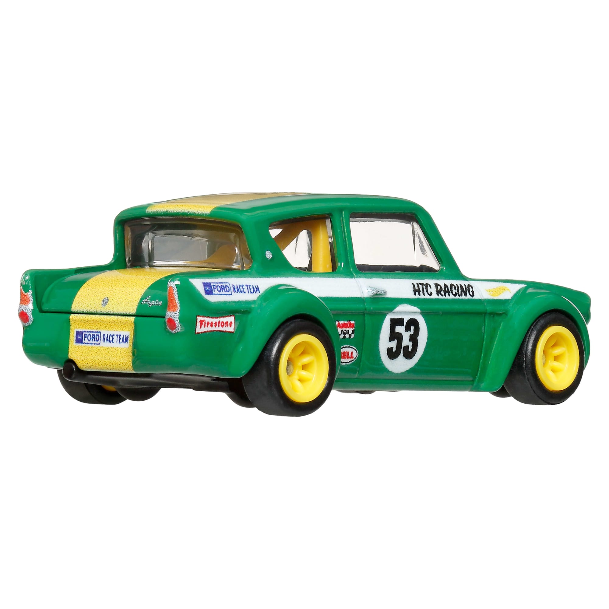 Hot Wheels Premium Car Culture 2-Pack Custom / Personnalisé '64 Galaxie 500 & '67 Ford Anglia Racer Voiture De Course - Image 9