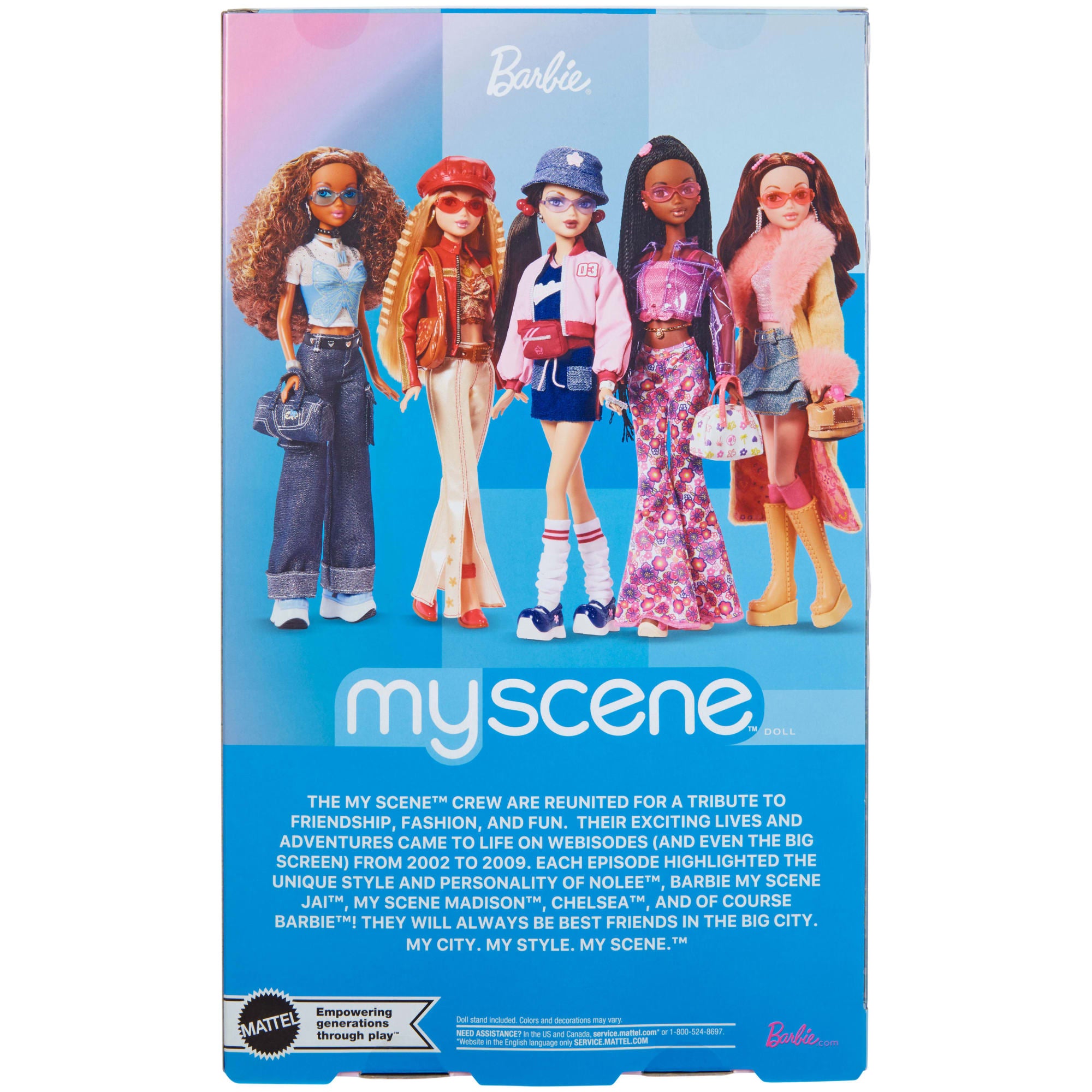 Barbie Signature My Scene Nolee Collector Doll in Y2K-Inspired Outfit With Premium Accessories - Image 6