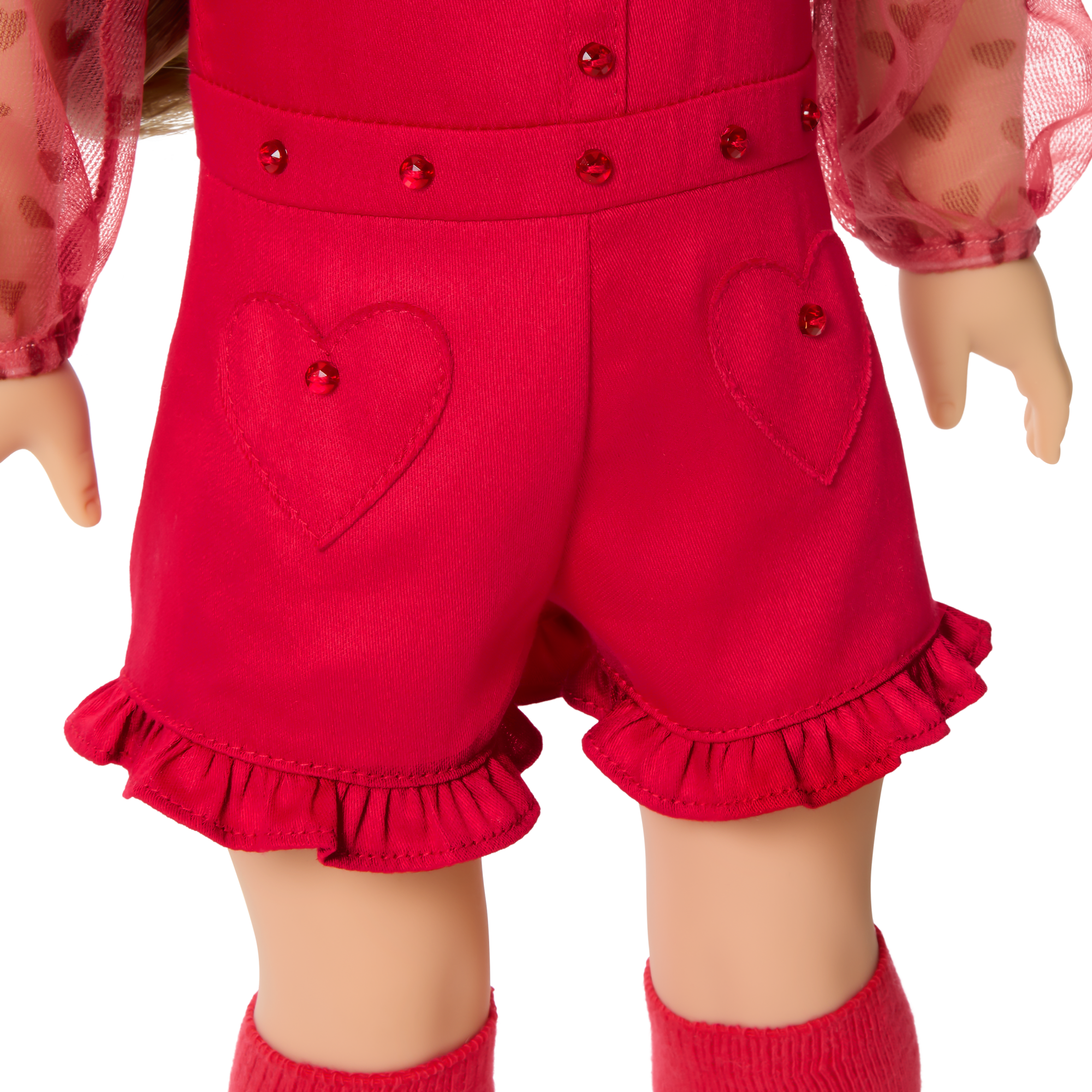 January Garnet Glam Outfit for 18-inch Dolls - Image 7