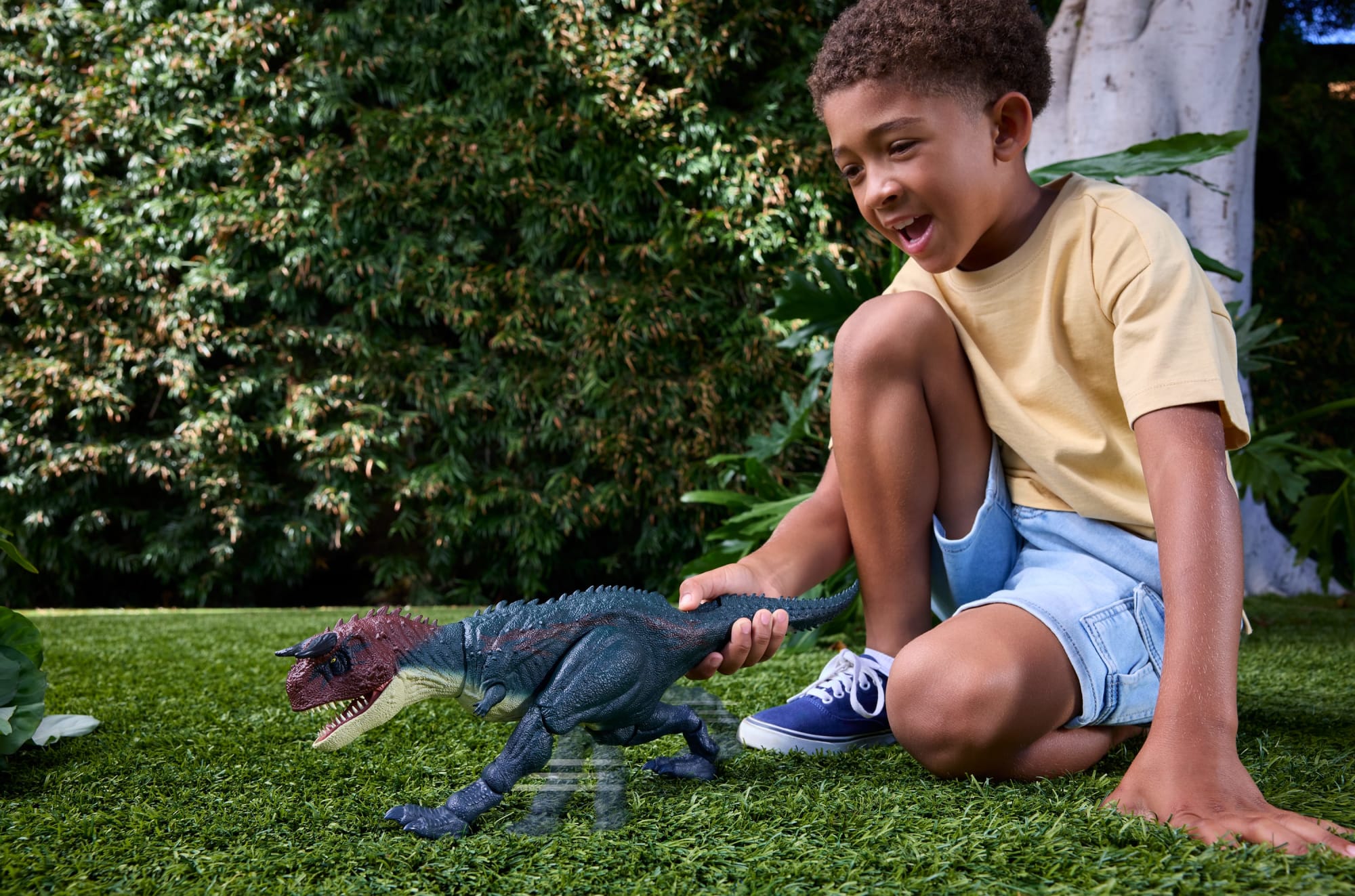 Jurassic World Dinossauro de Brinquedo Jurassic World Dinossauro Ataca e Morde - Image 2