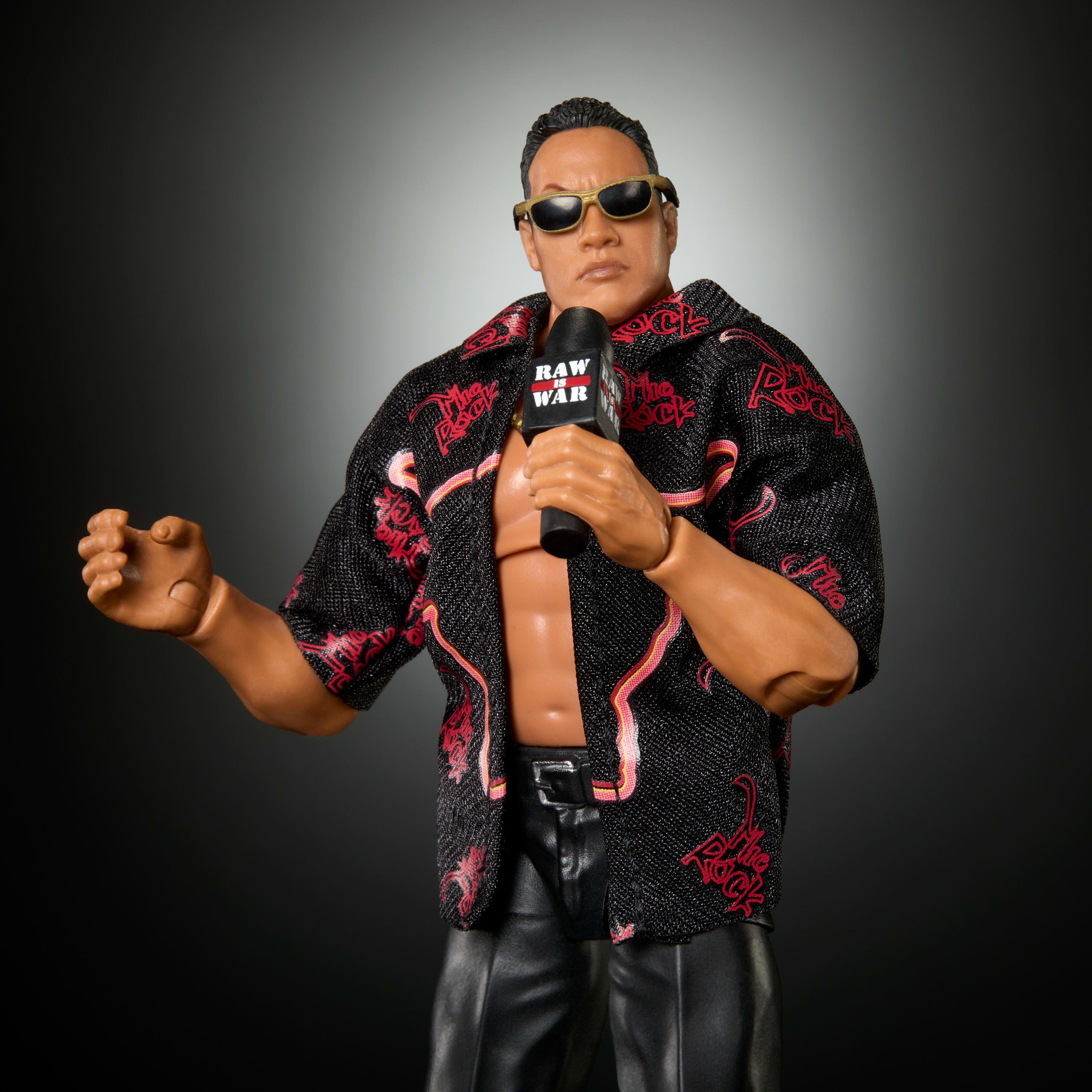 WWE Monday Night War Elite Collection The Rock Action Figure - Image 4