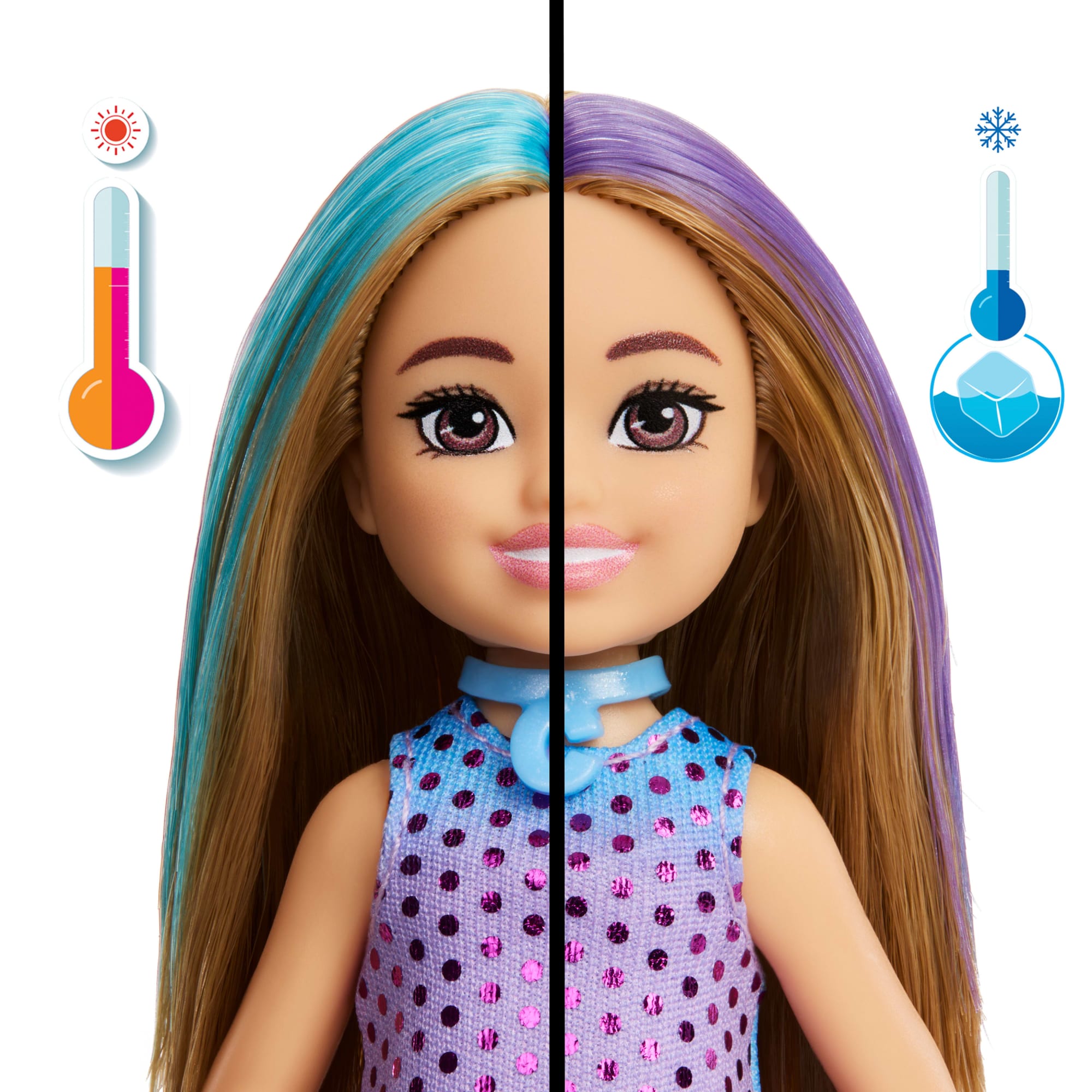 Barbie Party Unboxed Muñeca Chelsea Fiesta Glamour Sorpresa - Image 5