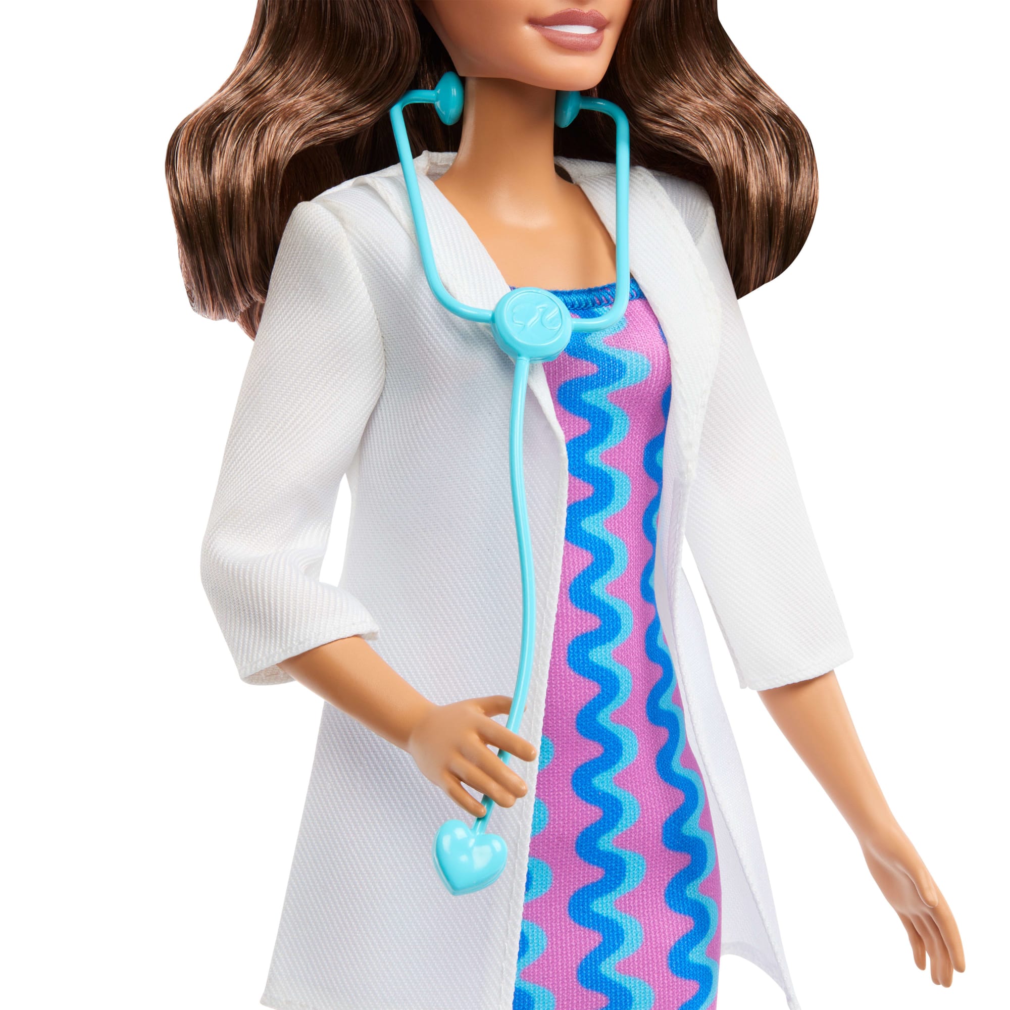 Barbie Careers Doctor Doll & Accessory. Fashion Doll Wearing Removable Look With Stethoscope - Image 4