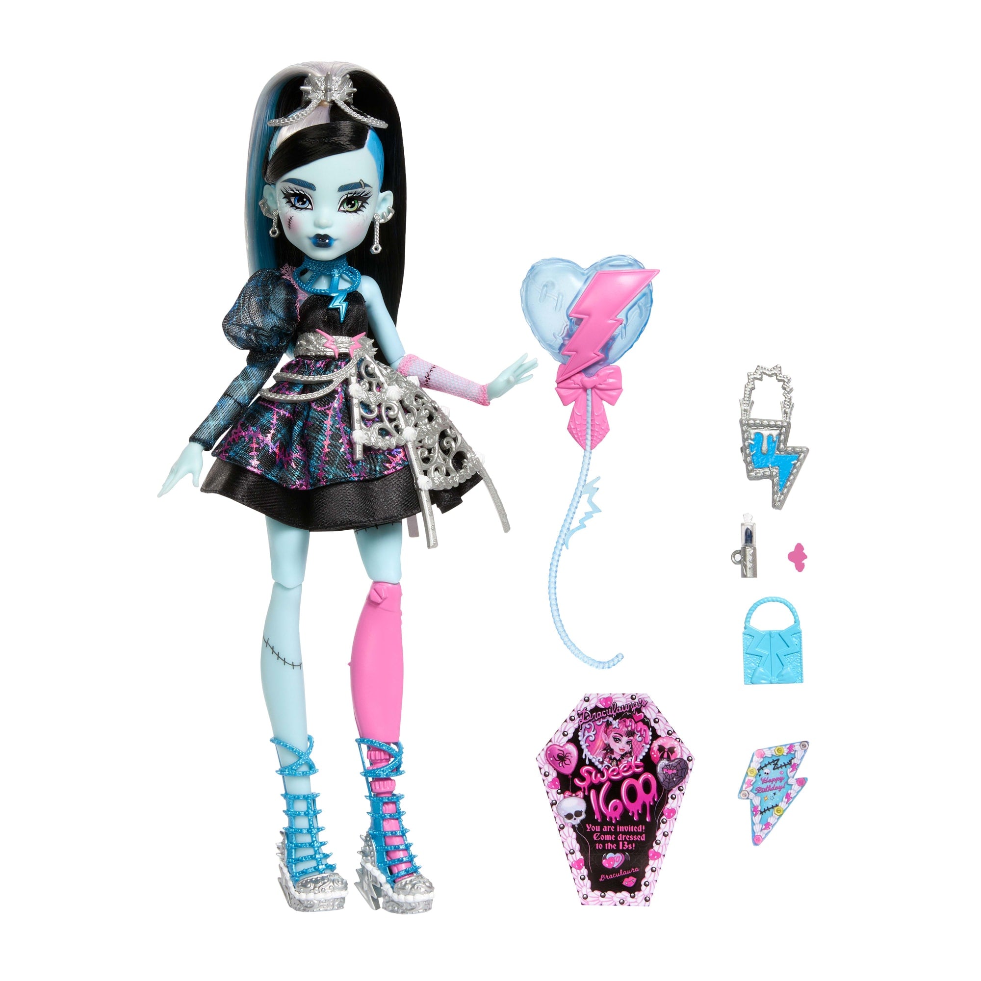 Monster High Muñeca Cumpleaños Draculaura 1600 Sorpresa - Image 2