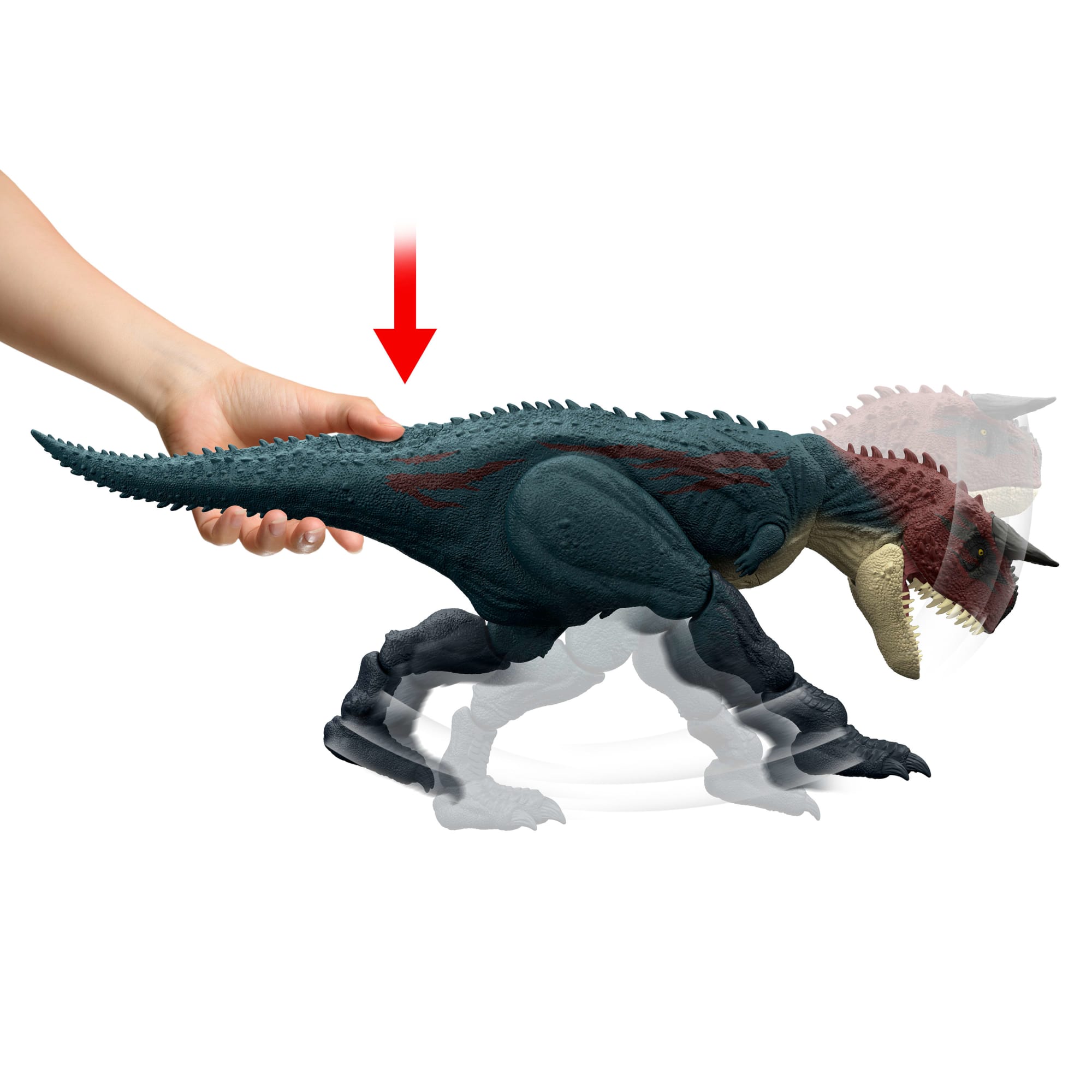 Jurassic World Dinossauro de Brinquedo Jurassic World Dinossauro Ataca e Morde - Image 5