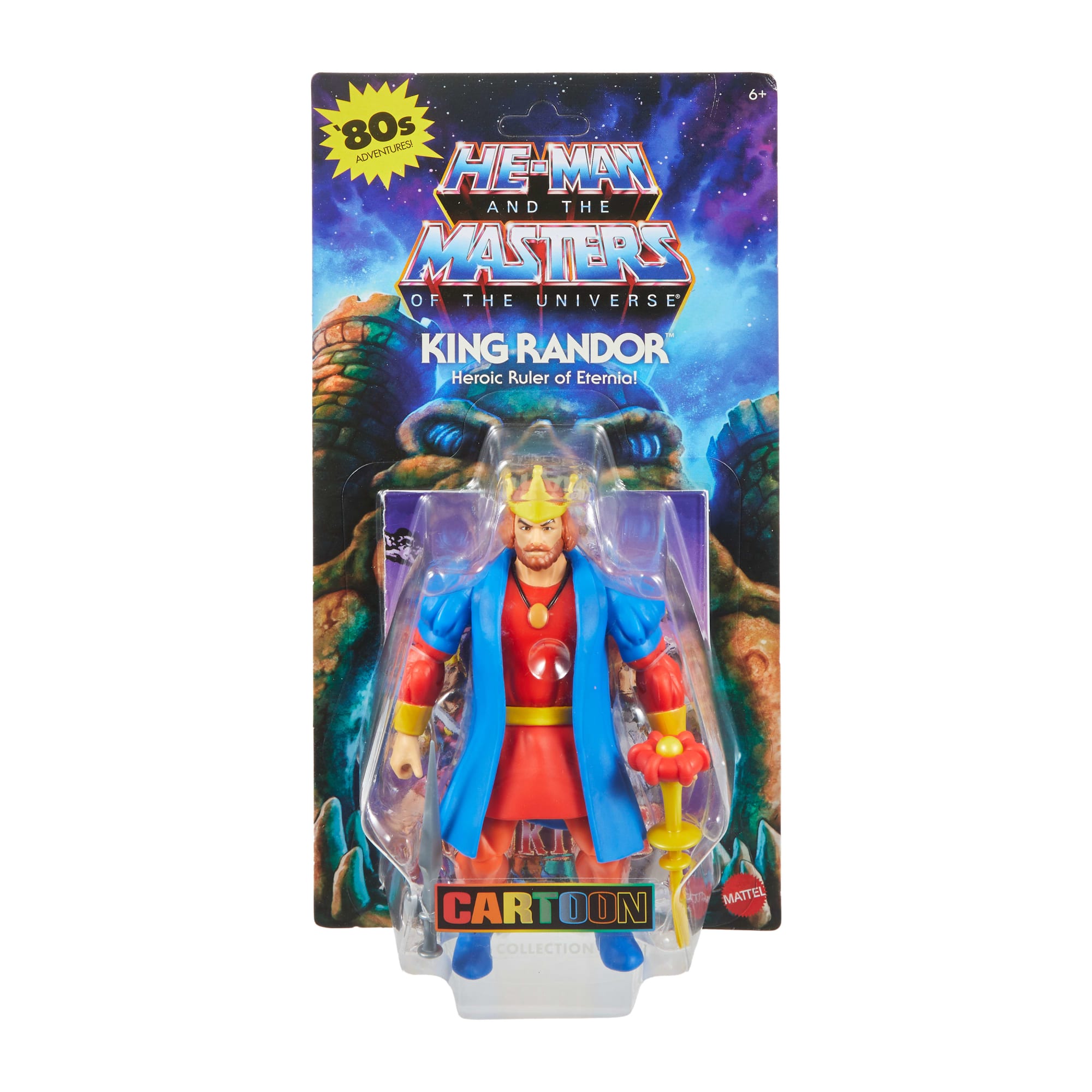 Masters of the Universe Origins Action Figure Cartoon Collection King Randor Action Figure - Image 7