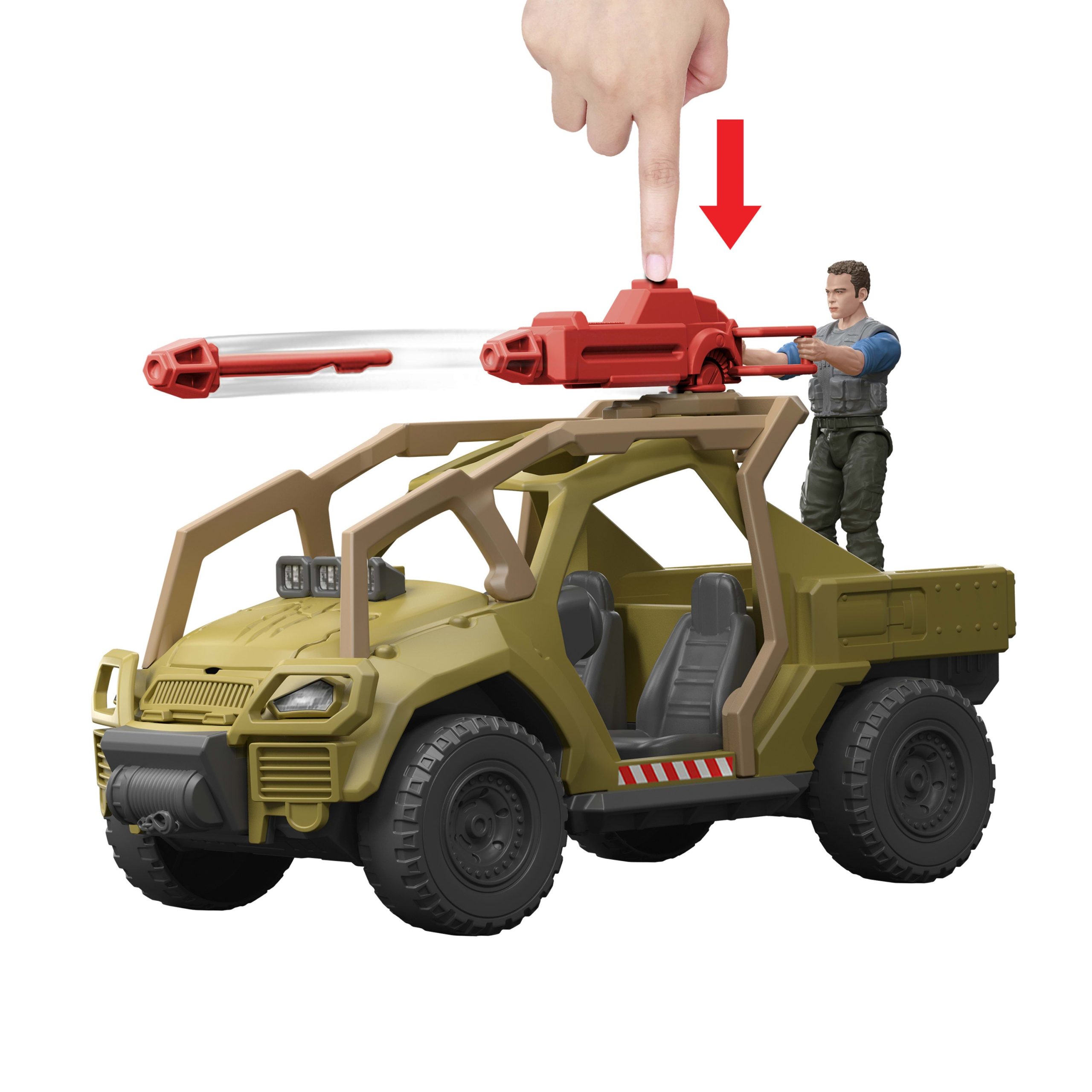 Jurassic World Legacy Collection Reimagined Tyrannosaurus Rex All-Terrain Capture Pack - Image 3