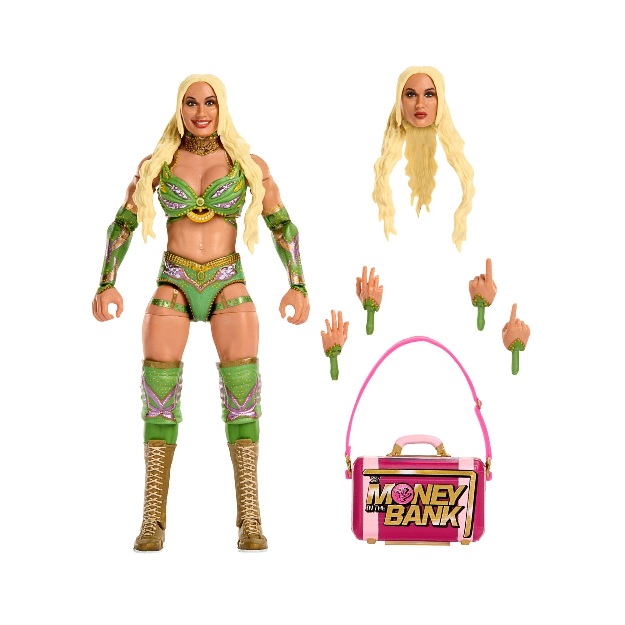 WWE Ultimate Edition Tiffany Stratton Action Figure & Accessories Set. 6-Inch Collectible Superstar