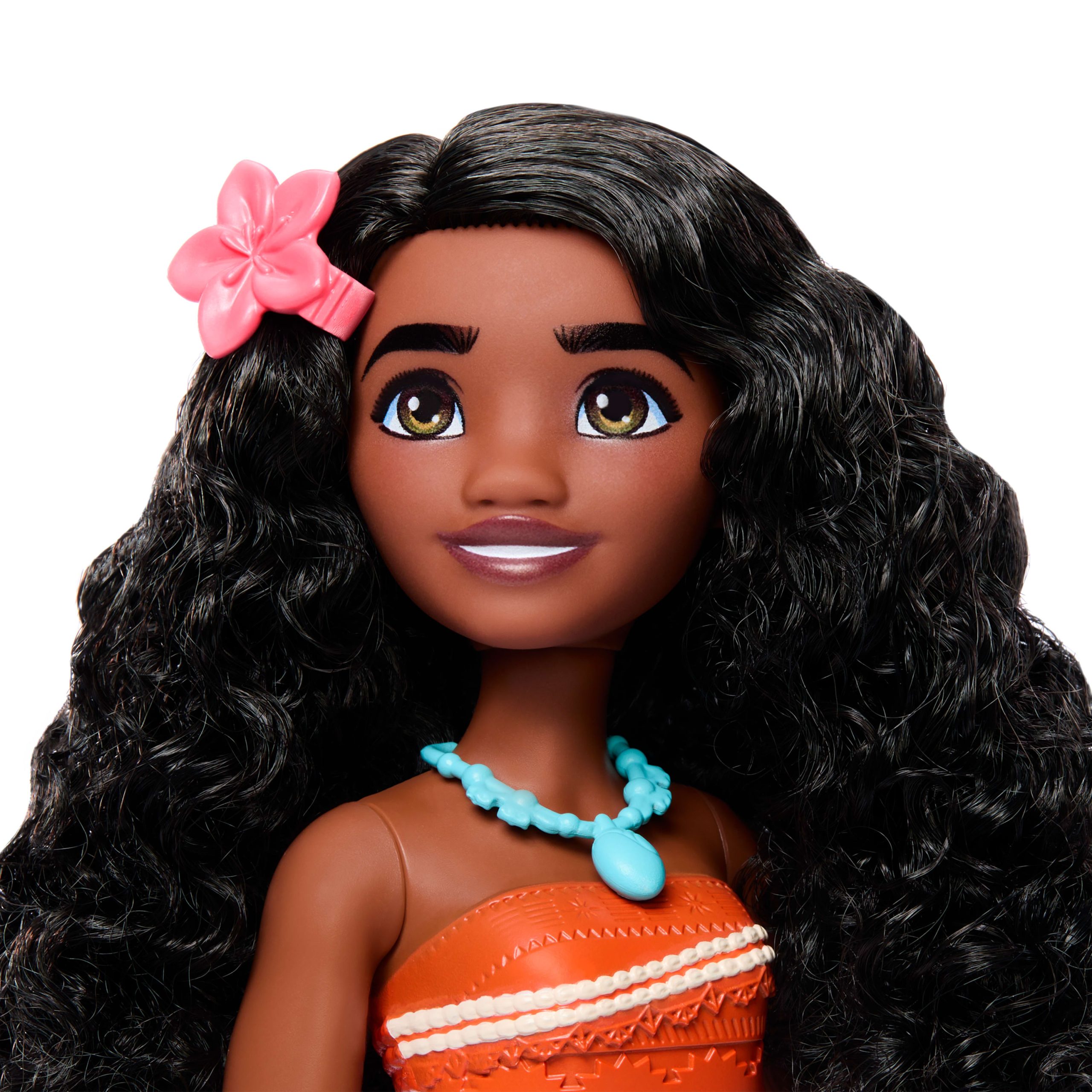 Disney Princess Ocean Friends Moana Doll With Moldable Sand. Animal Friend & 8 Accessories - Image 5