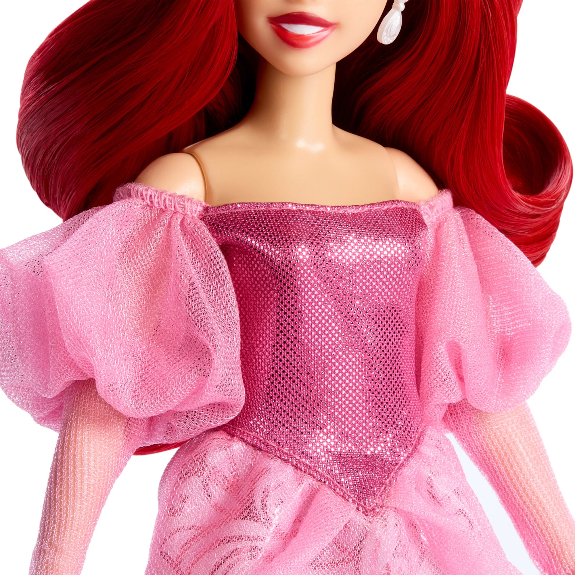 Disney Princess Enchanted Stories Ariel Fashion Doll With Sparkling Dress & Accessories. Posable - Image 4
