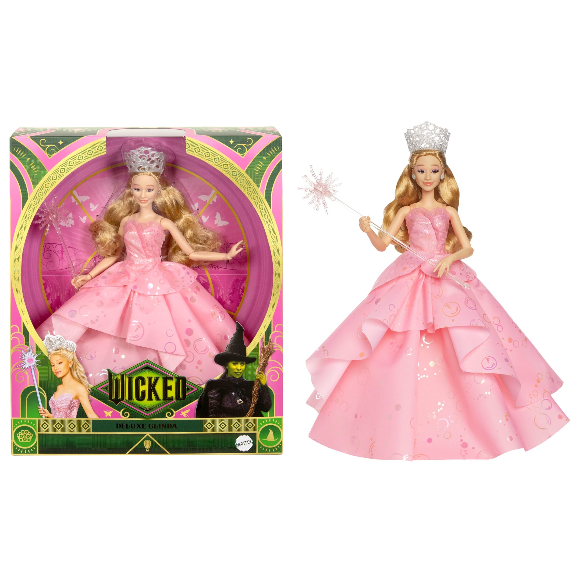 Wicked Deluxe Glinda Fashion Doll and Accessories - Image 9