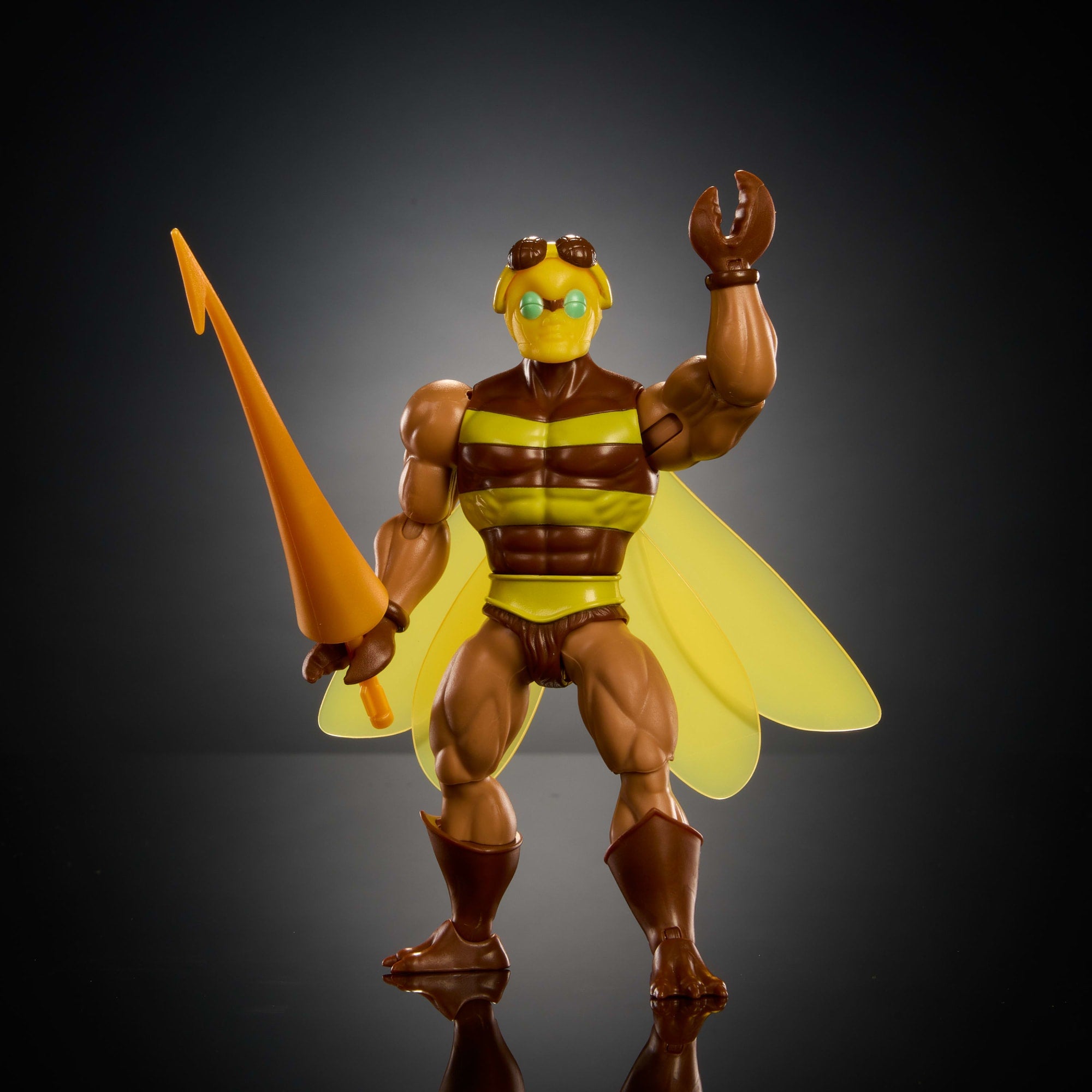 Masters of the Universe Origins Figura de Ação Cartoon Collection Buzz-Off de 5.5 polegadas - Image 4