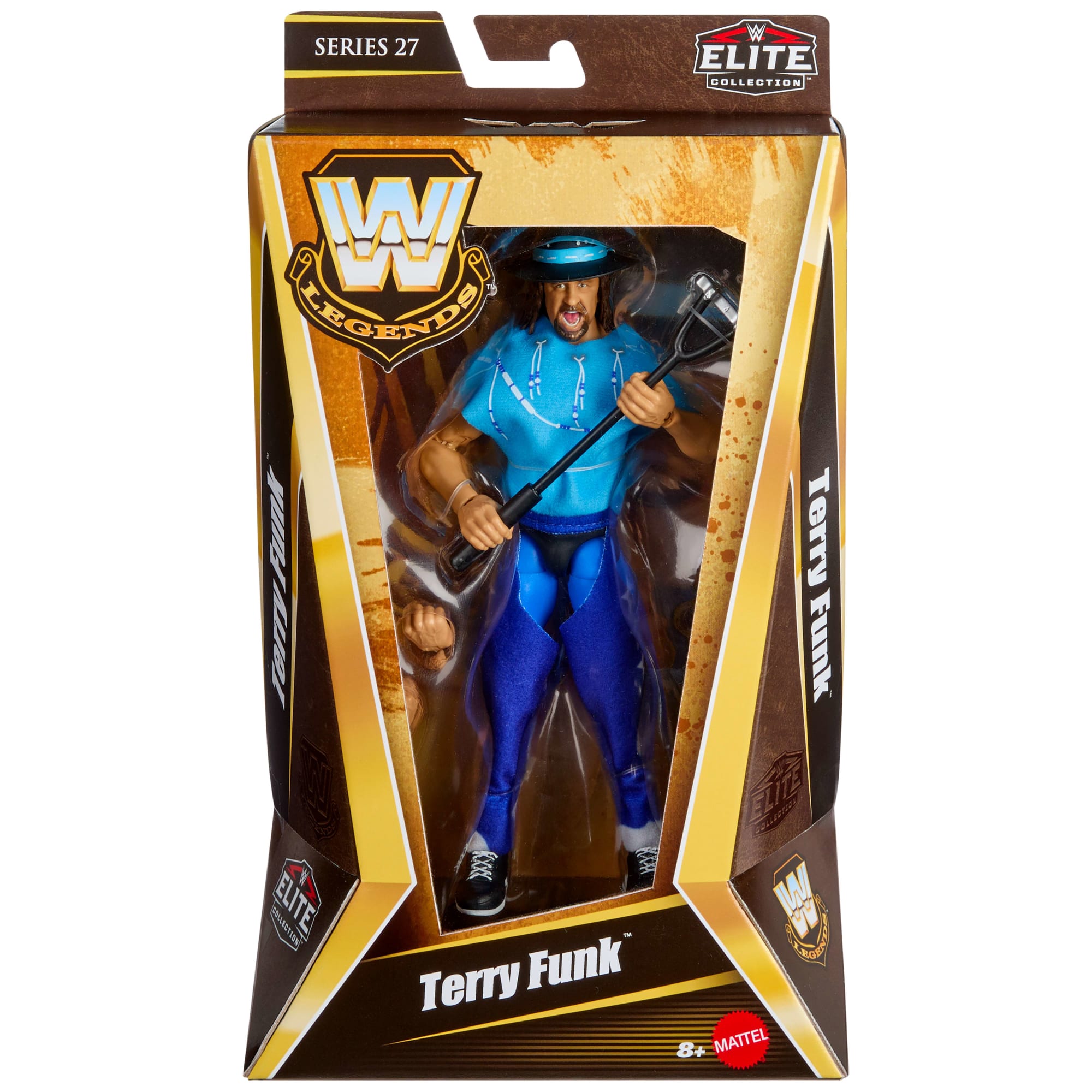 WWE Elite Legends Terry Funk Action Figure - Image 6