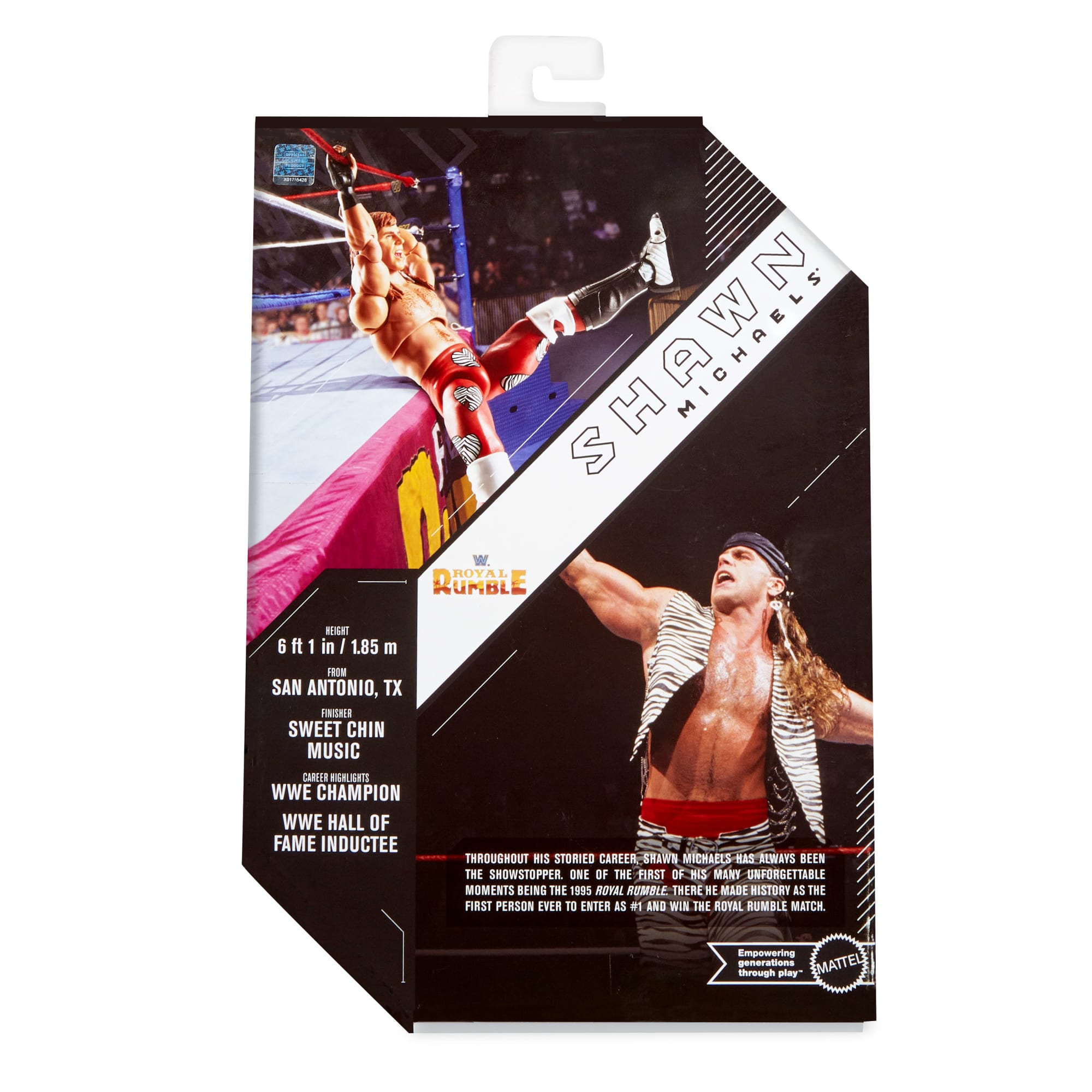 WWE Ultimate Edition Shawn Michaels Action Figure & Accessories Set. 6-Inch Collectible Superstar - Image 6