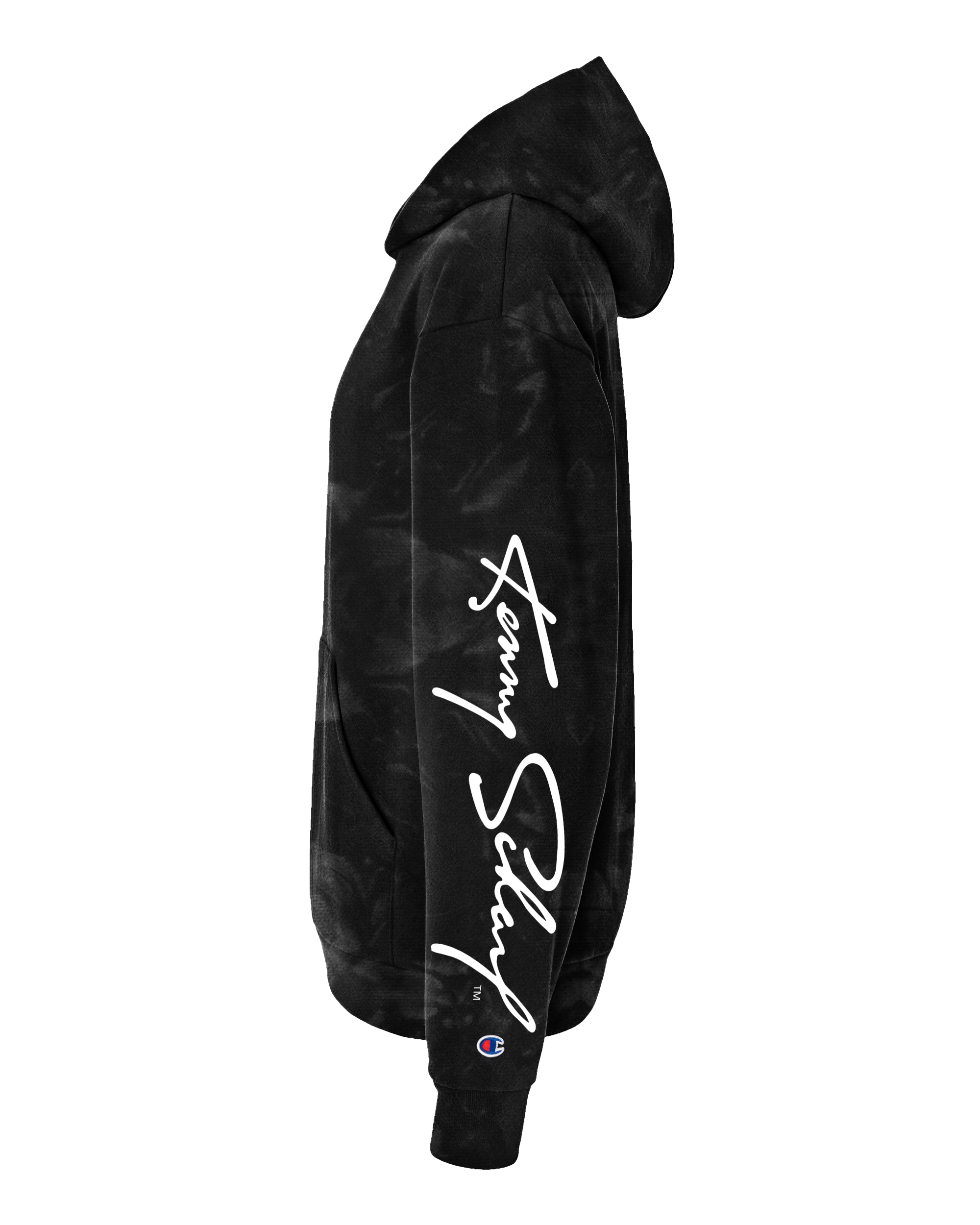 Hot Wheels x Kenny Scharf Black Tie Dye Hoodie - Image 9