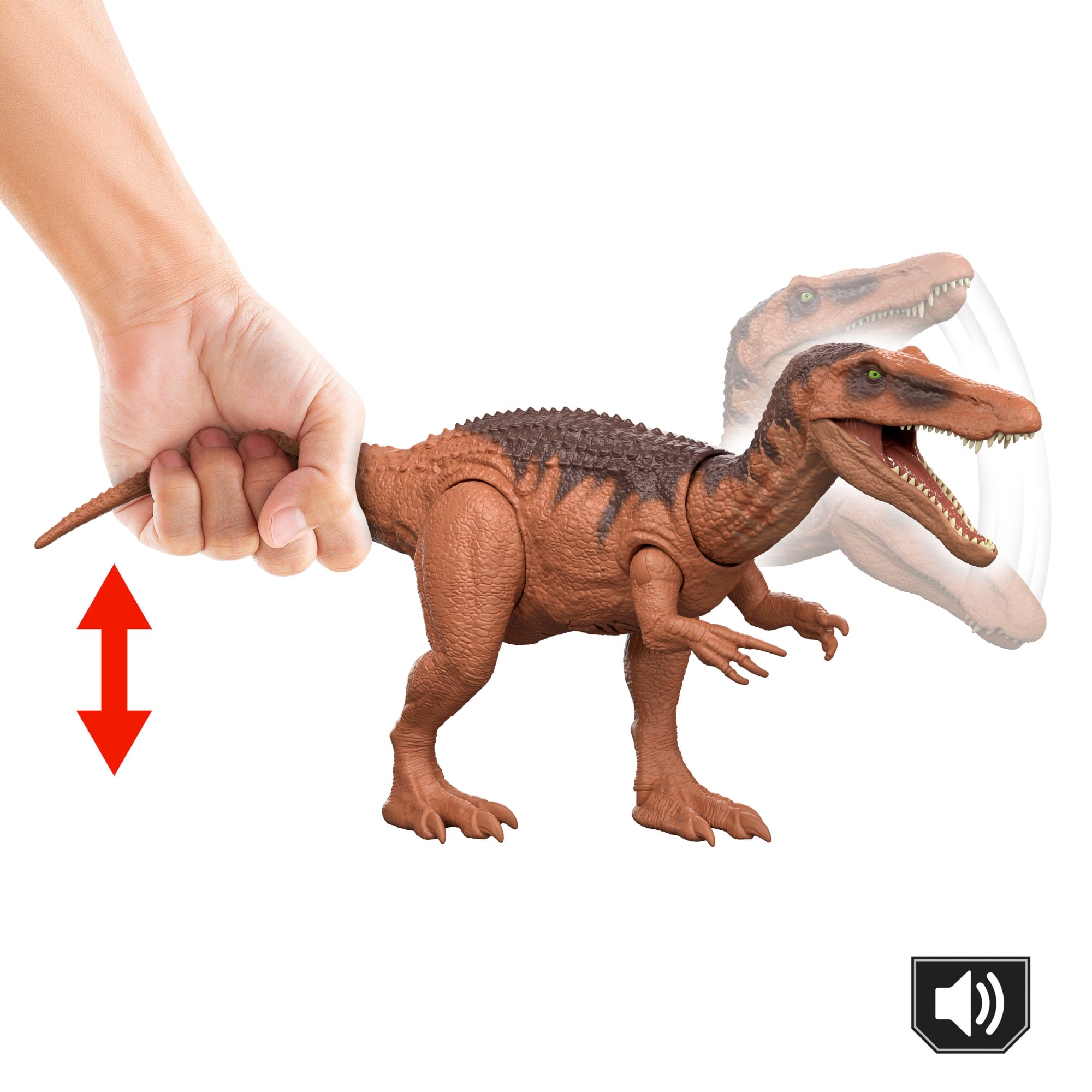 Jurassic World Dinosaurio de Juguete Rebirth Rugido Salvaje Baryonyx - Image 3