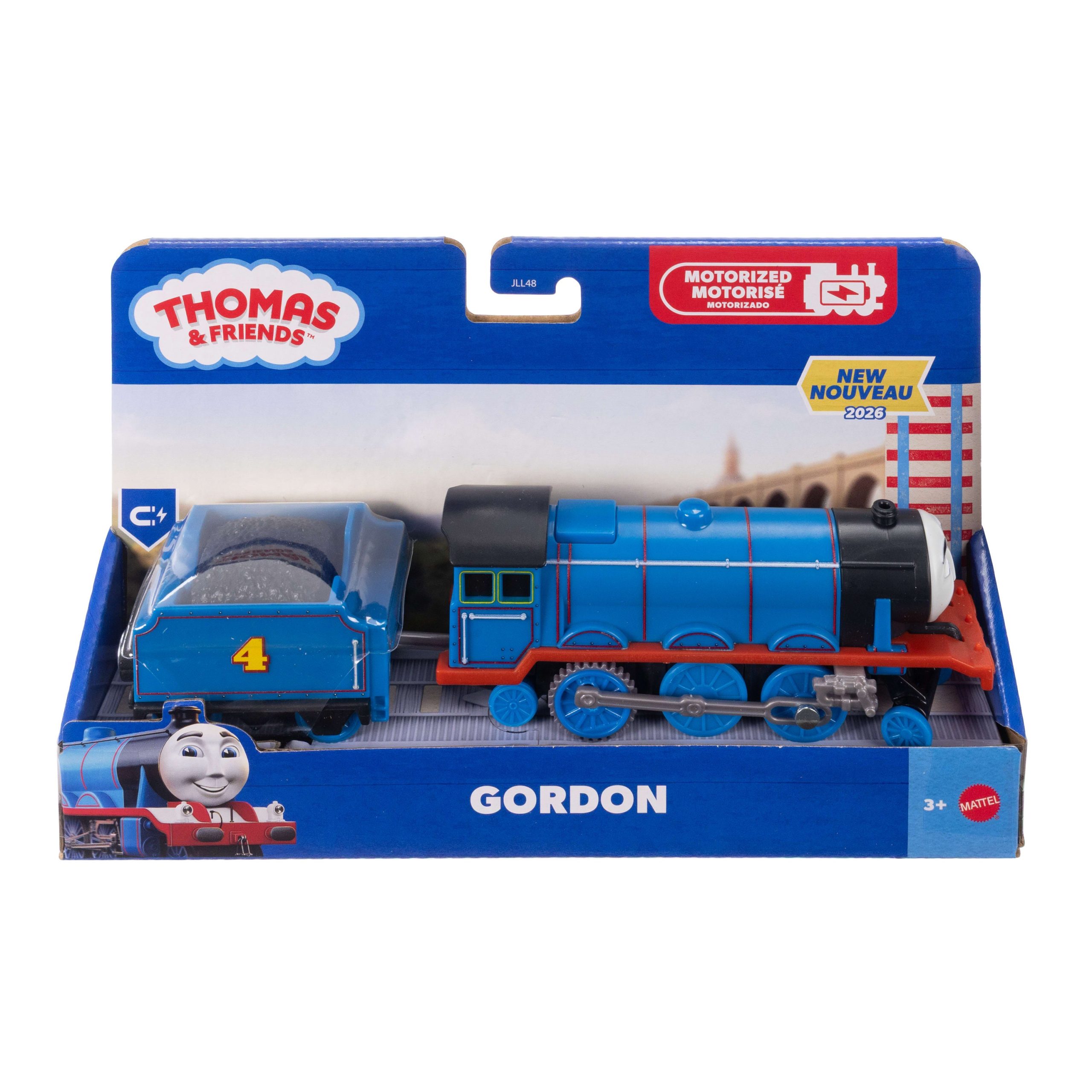 Thomas & Friends By Fisher-Price Motorized Engine. Battery-Powered Toy Train Gordon & Tender - Image 6