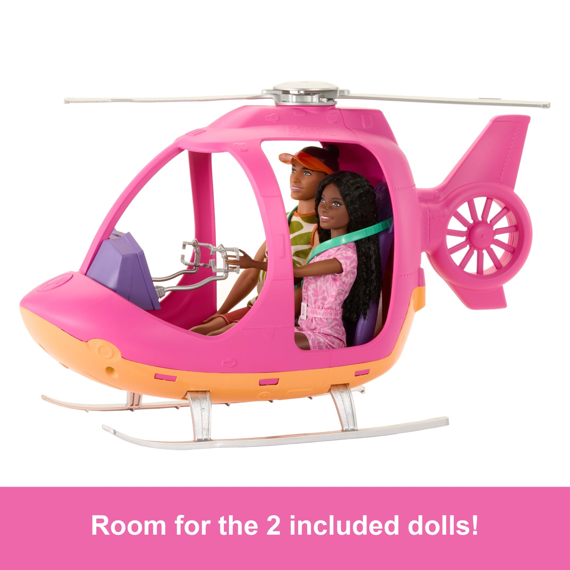 Barbie Pink Passport Kenya Adventure Dolls & Playset With Toy Helicopter & 9 Accessories - Image 2