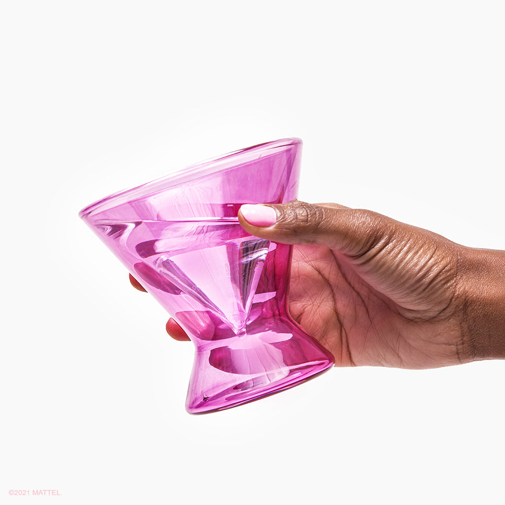Barbie™ X Dragon Glassware® Stemless Martini Glasses - Image 4