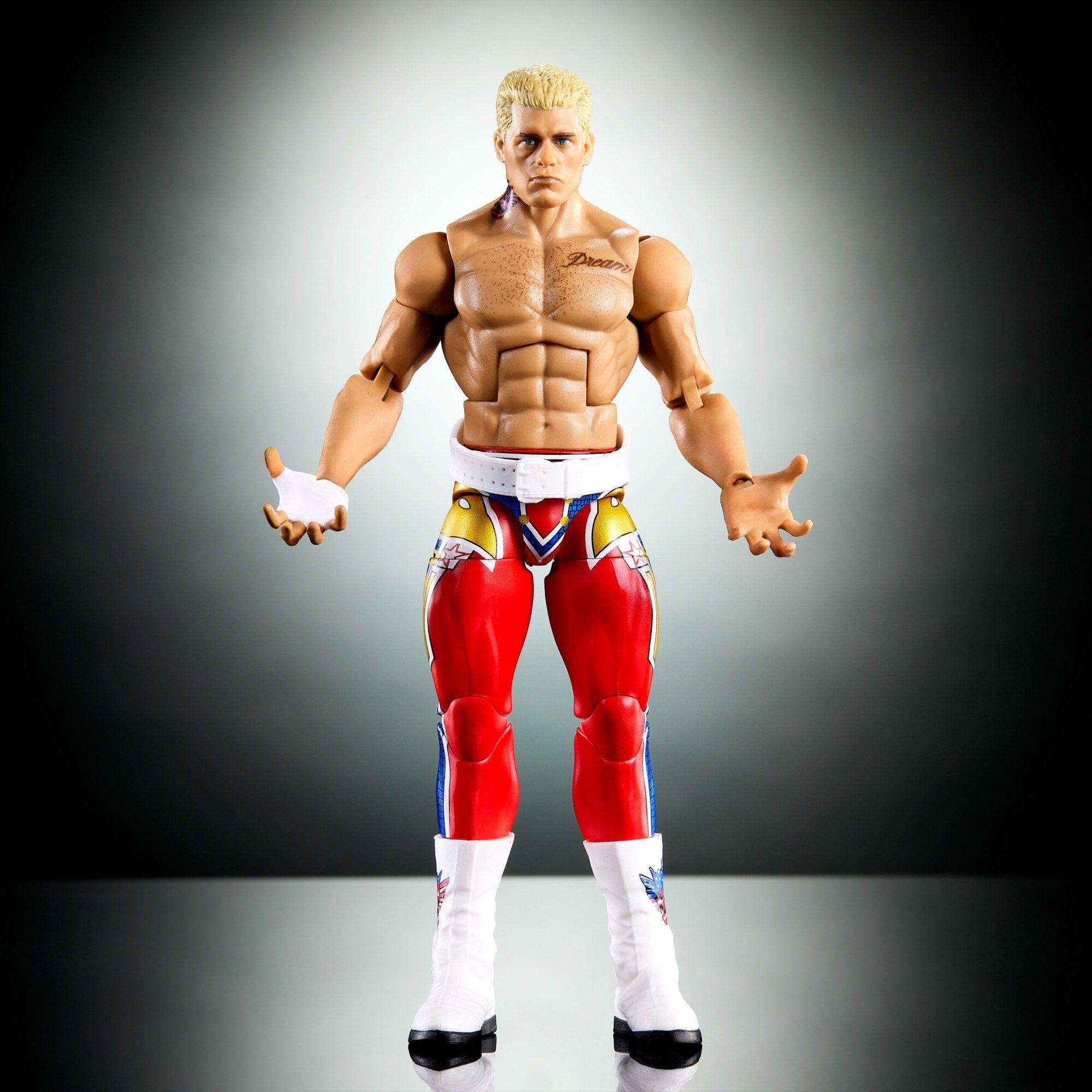 WWE Elite Collection Top Picks Cody Rhodes Action Figure & Accessories. 6-Inch Collectible Set - Image 5