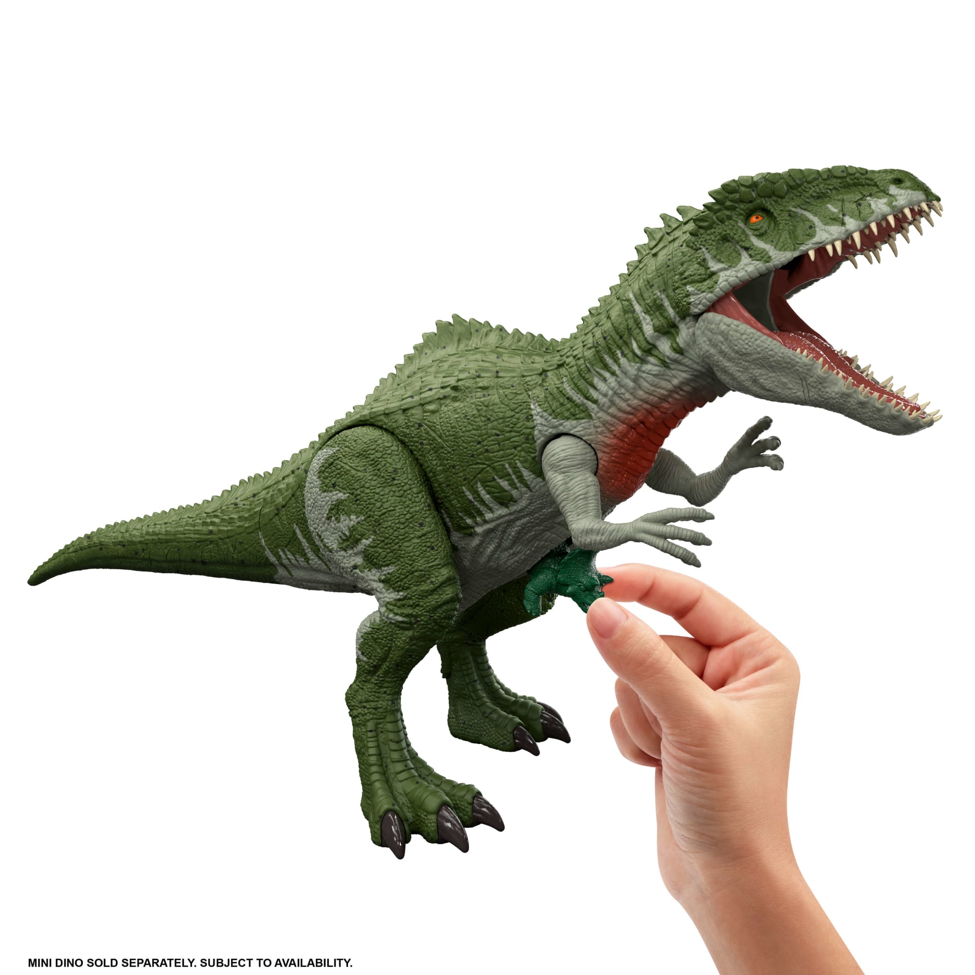 Jurassic World 2-Pack Of Dinosaur Figures Giganotosaurus & Therizinosaurus. Attack Actions - Image 6
