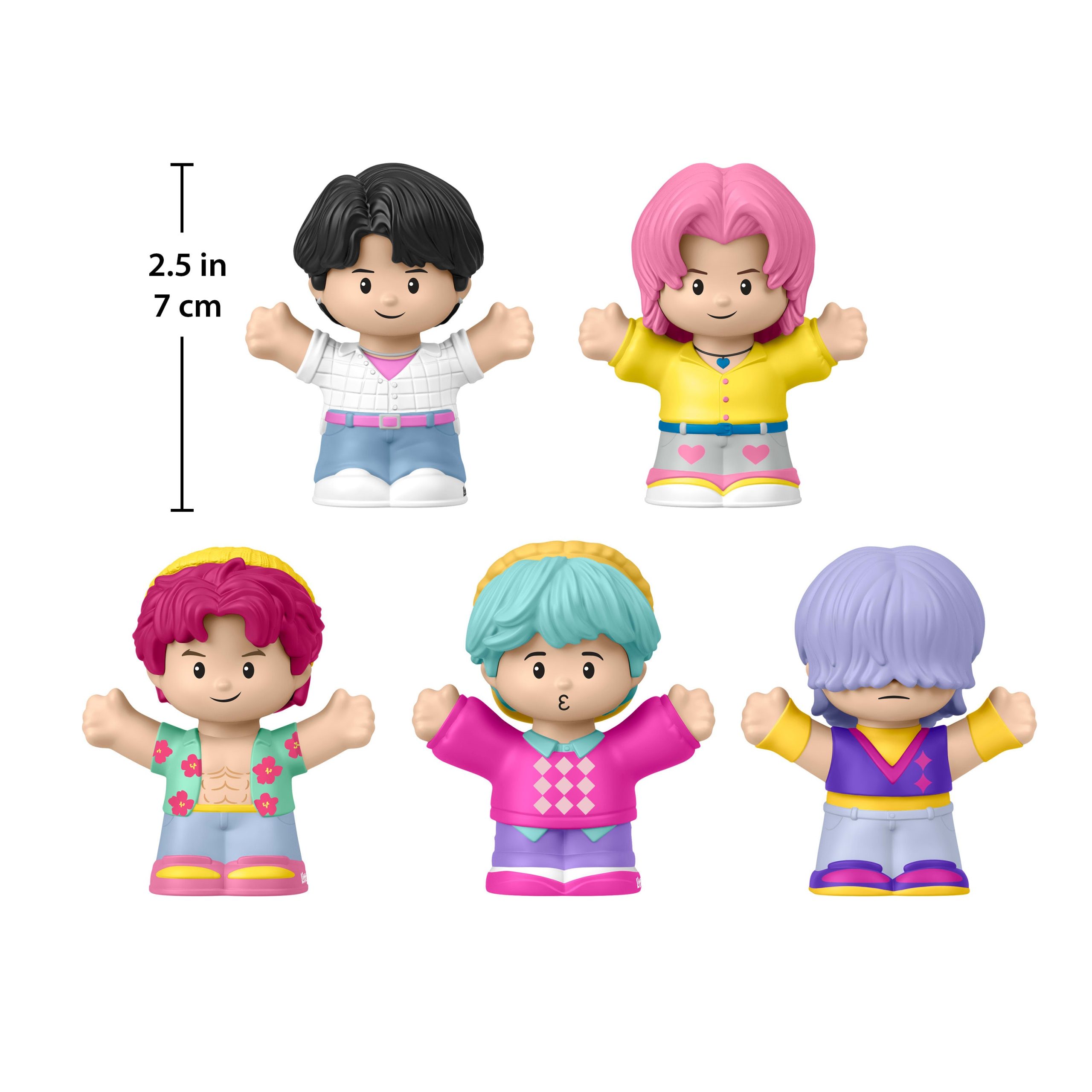 Little People Collector Kpop Demon Hunters: Saja Boys Special Edition Set. 5 Figures - Image 6