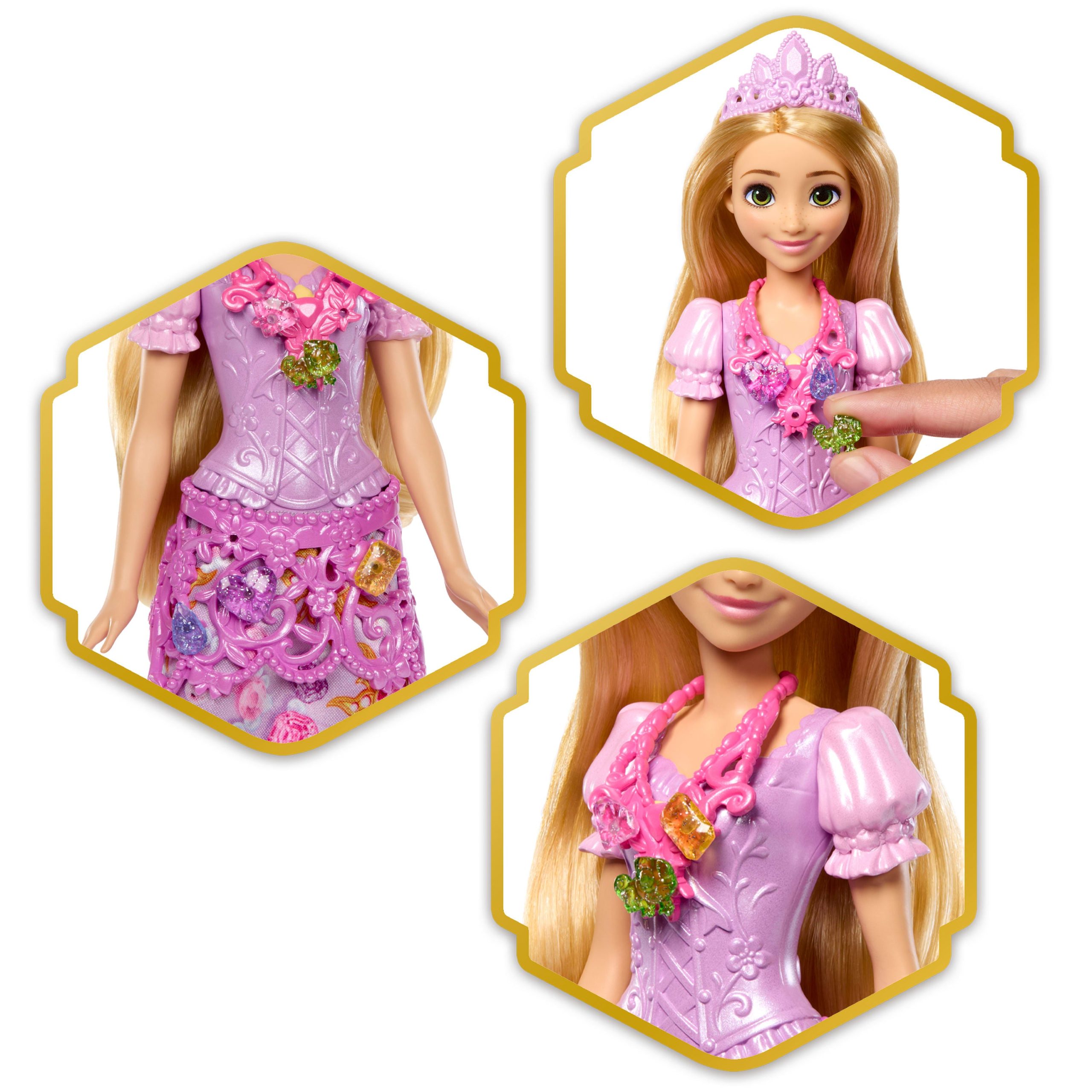 Disney Poupée Princesses Jewel Reveal Raiponce - Image 4
