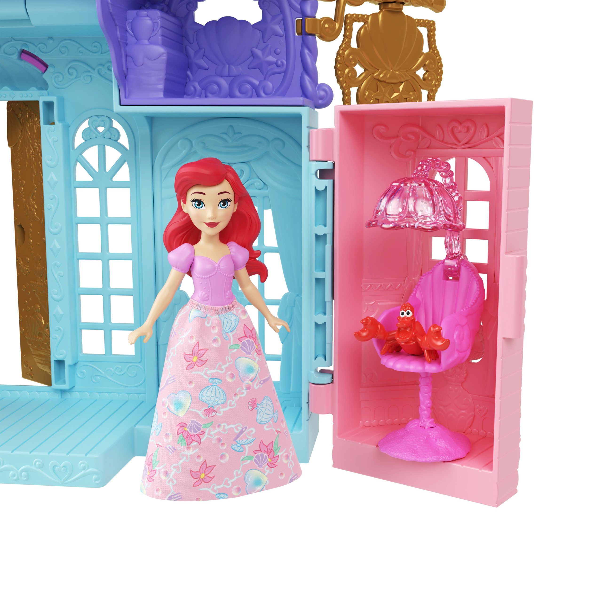 Disney Princess Ariel Sea Spa Shop Small Doll Playset With Friend. Furniture & Accessories - Image 4