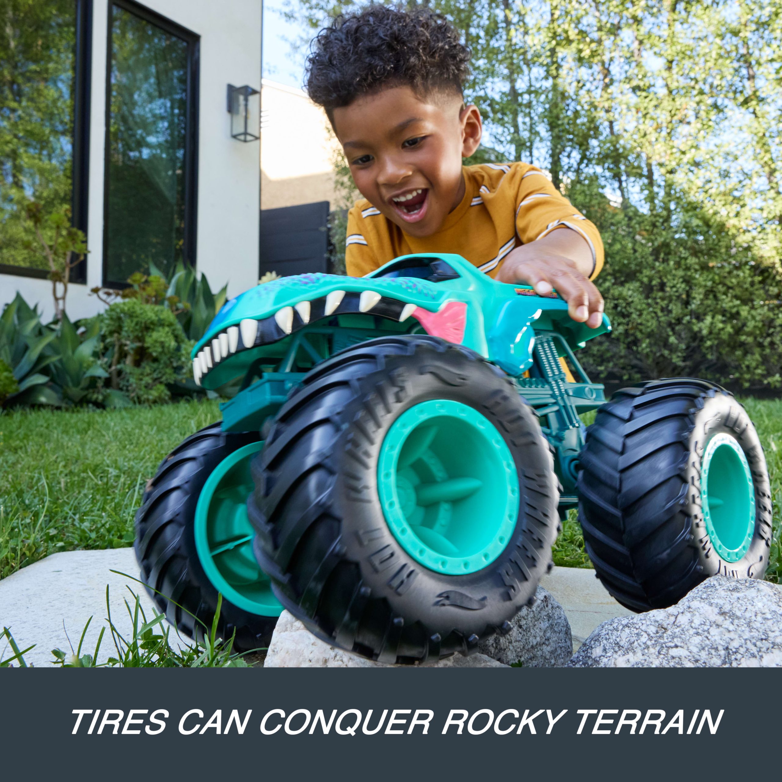Hot Wheels Monster Trucks Colossal Toy Truck. Massive Character Vehicle - Image 2