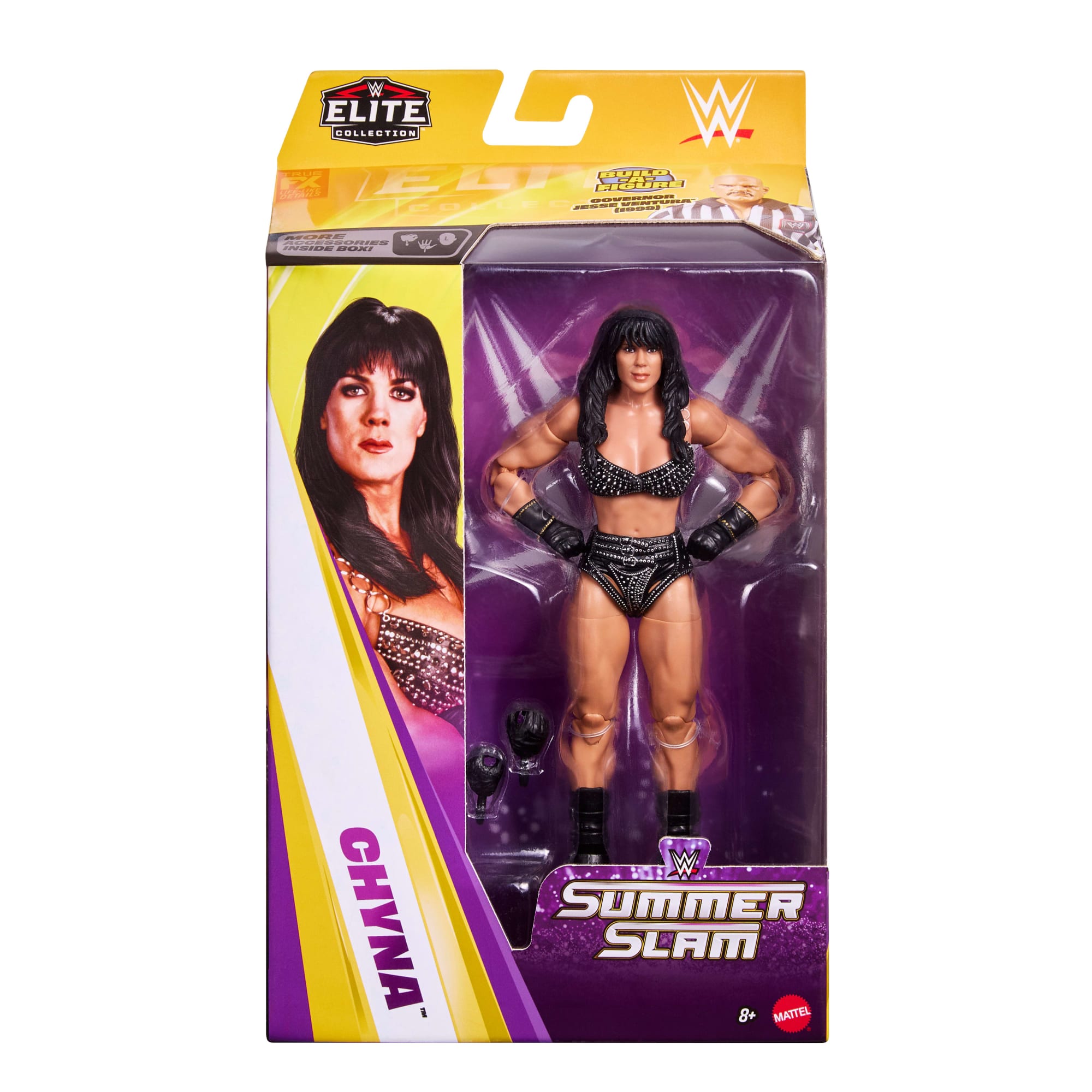 WWE Elite Collection Premium Live Event Chyna Action Figure Set. Summerslam Series - Image 2