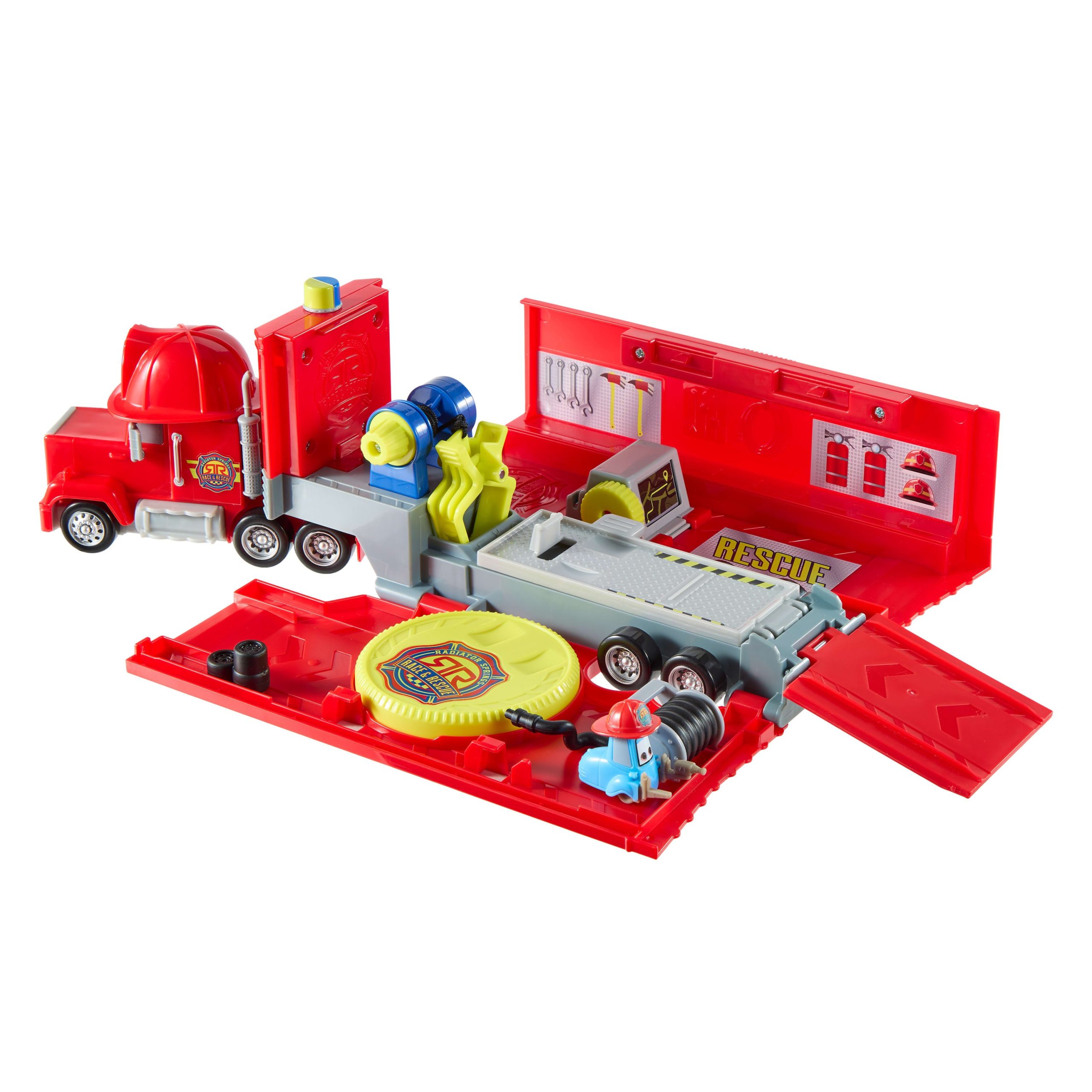 Disney And Pixar Cars Mack Mobile Rescue Repair Center. Large-Scale Truck Transforms Into Playset - Image 2