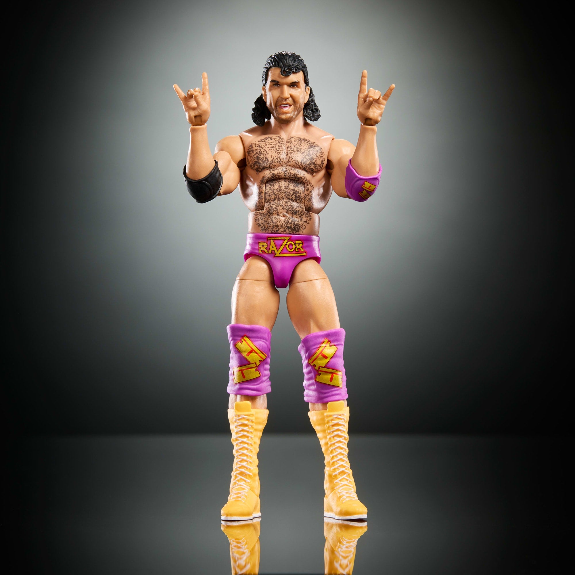 WWE Legends Elite Collection Razor Ramon Action Figure - Image 4